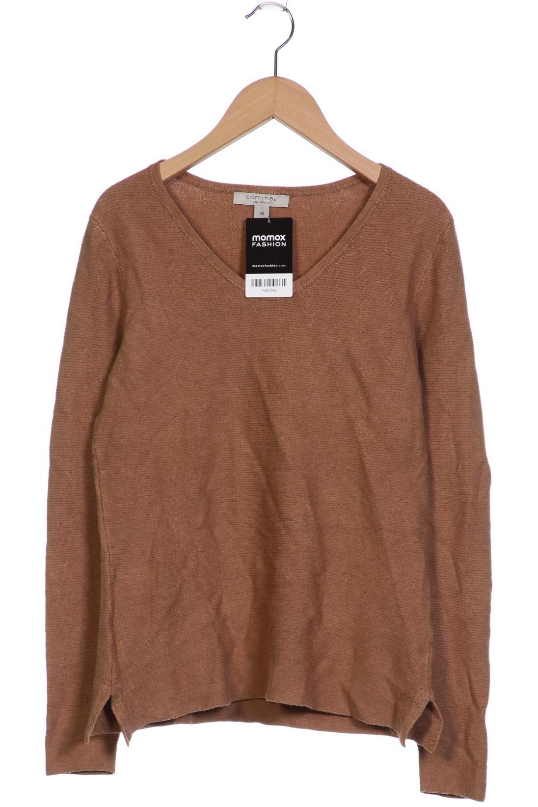 

Comma Damen Pullover, braun, Gr. 36