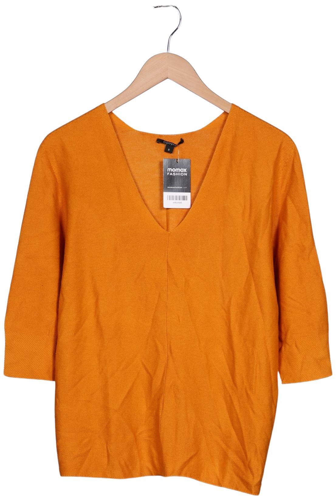 

Comma Damen Pullover, orange, Gr. 36