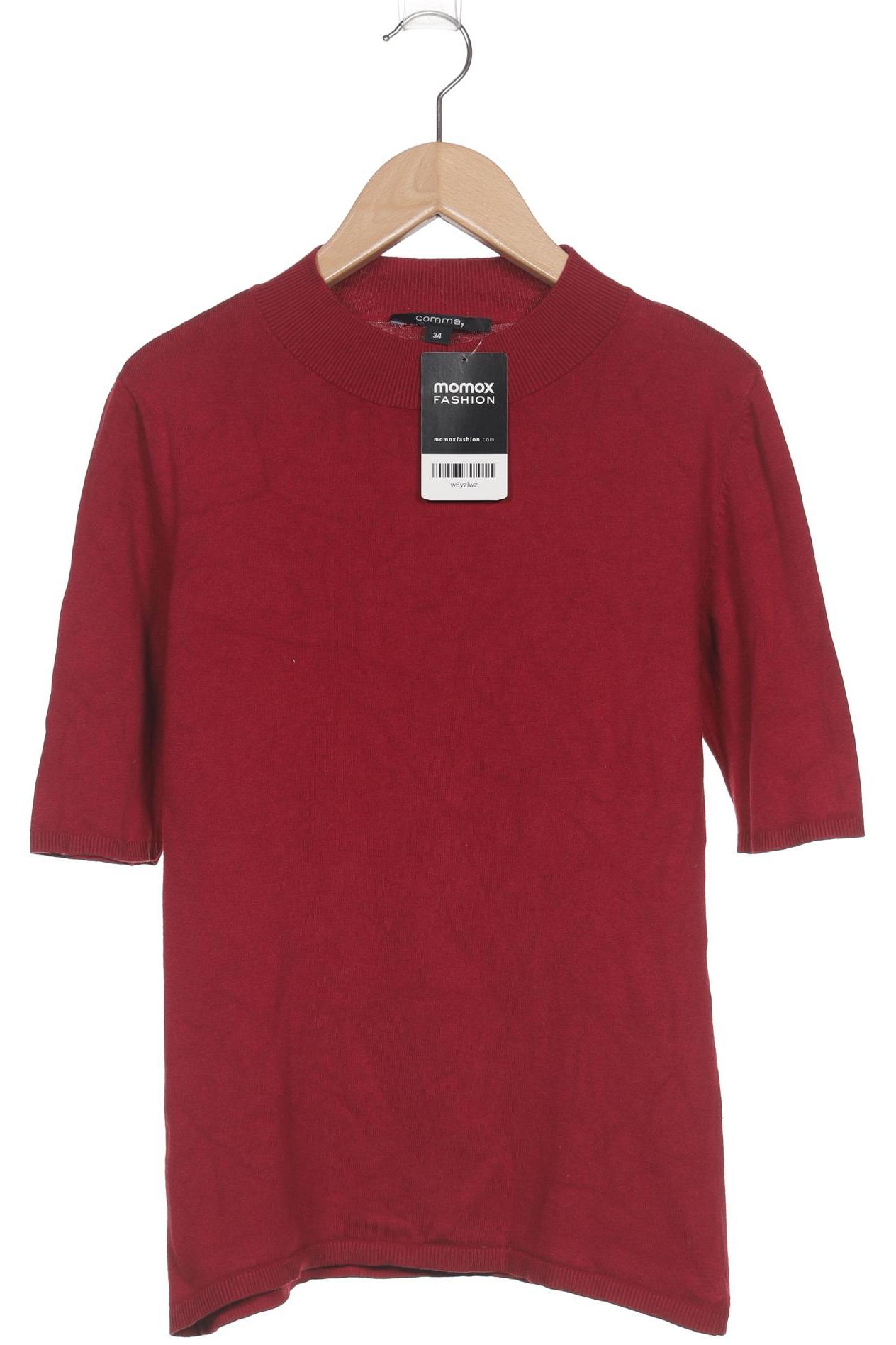 

Comma Damen Pullover, rot, Gr. 34