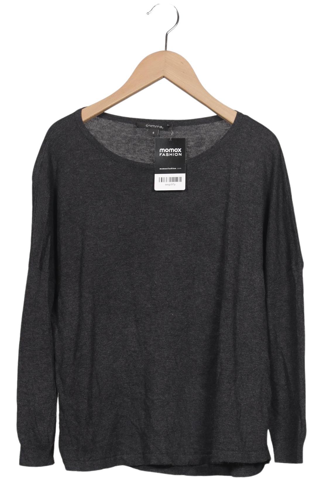 

Comma Damen Pullover, grau, Gr. 36