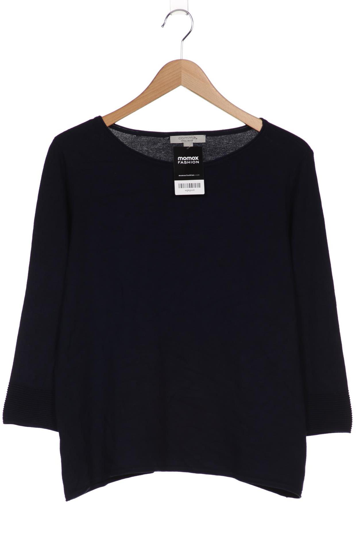 

Comma Damen Pullover, marineblau