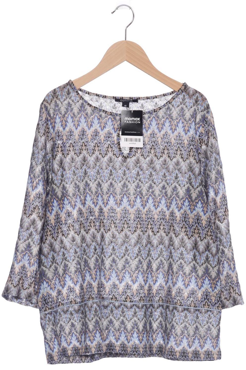 

Comma Damen Pullover, blau, Gr. 40