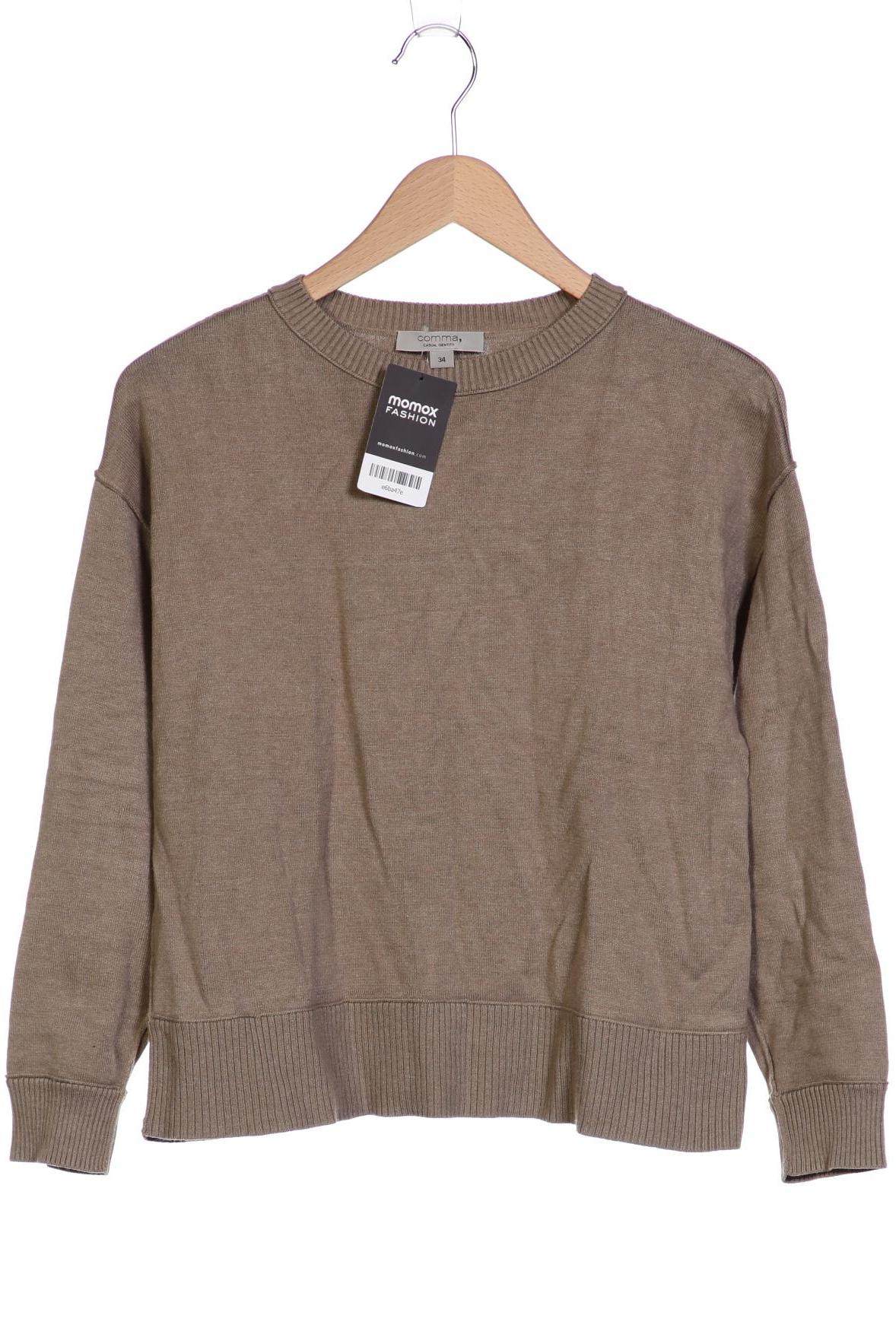 

Comma Damen Pullover, beige, Gr. 34