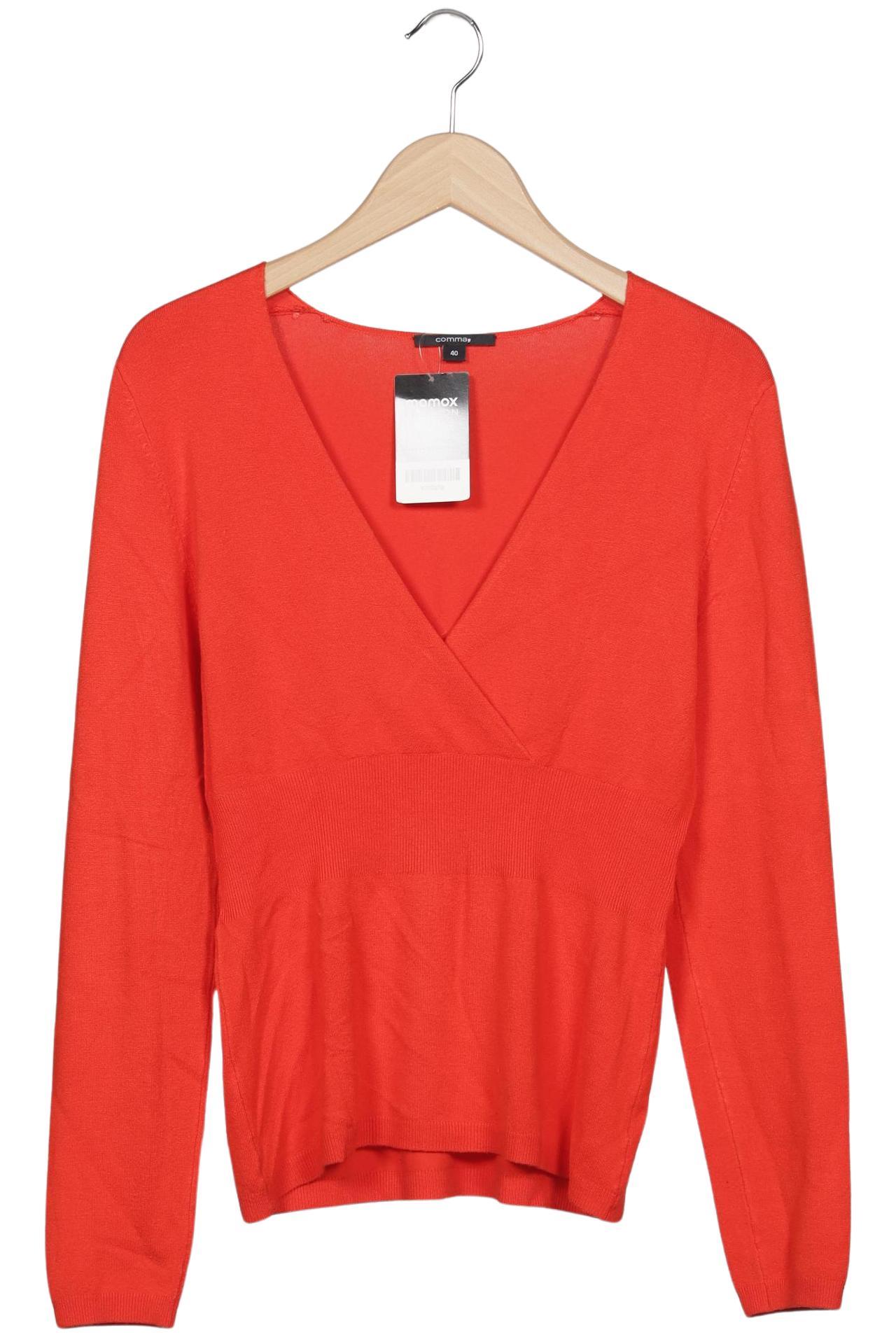 

Comma Damen Pullover, rot, Gr. 40