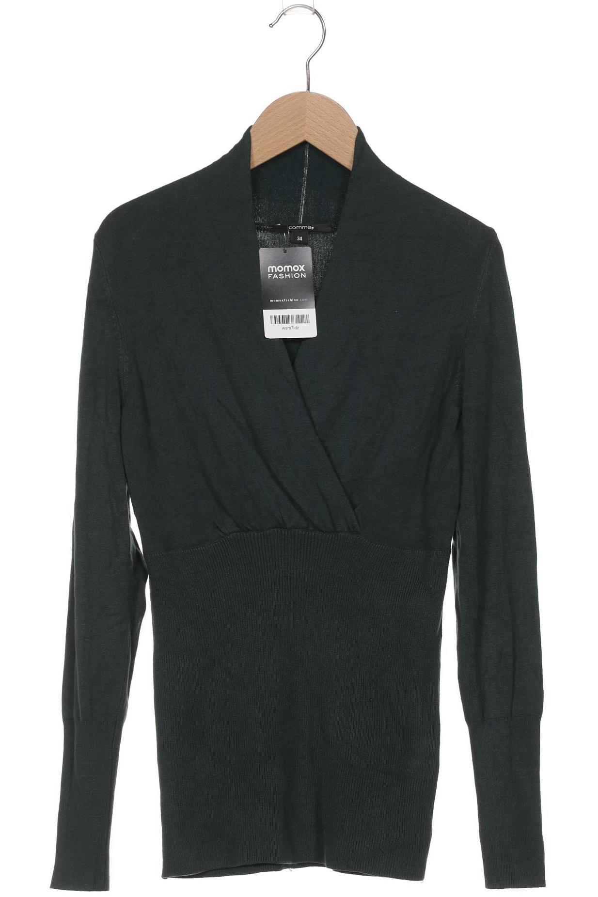 

Comma Damen Pullover, grün, Gr. 34