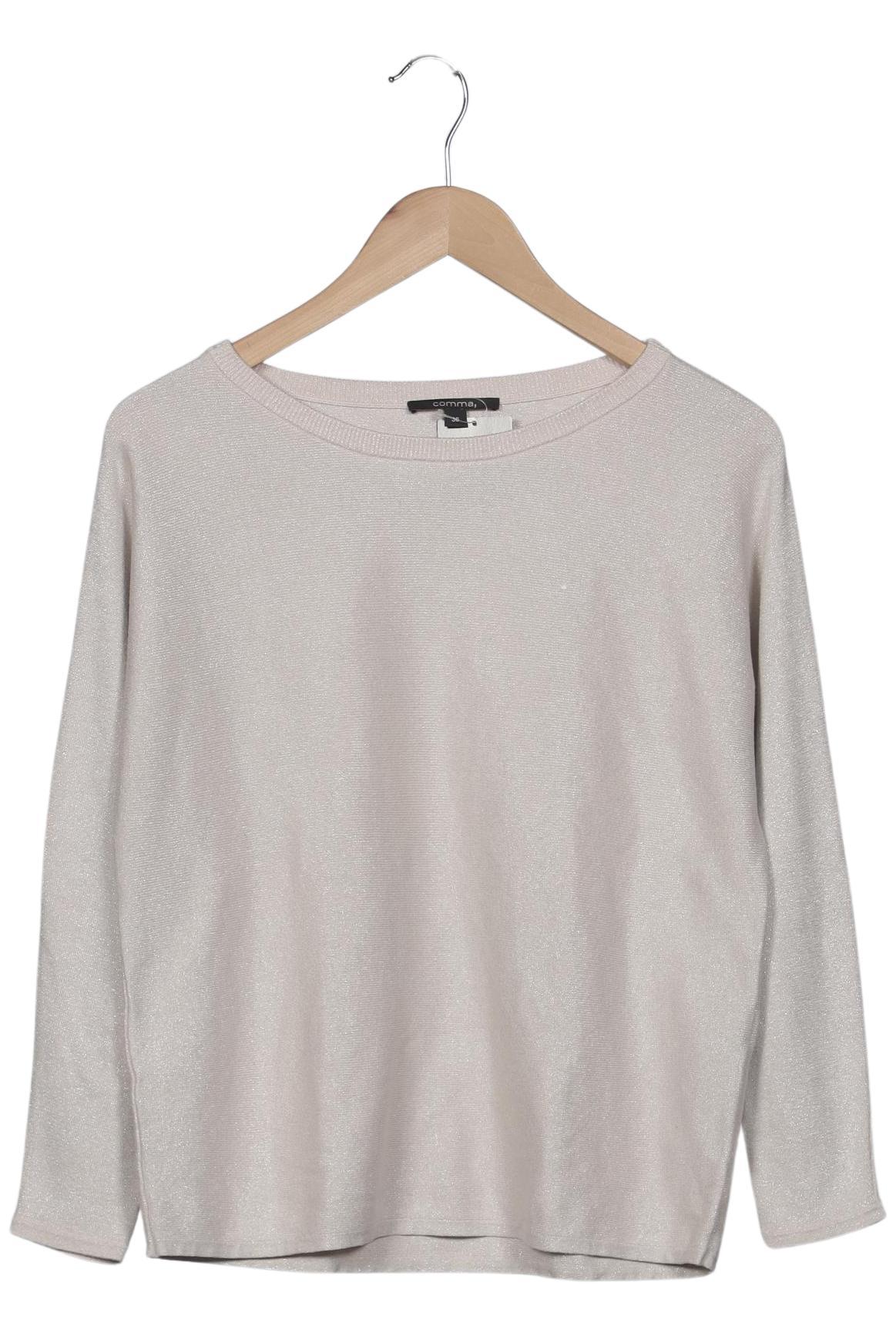 

Comma Damen Pullover, beige, Gr. 36