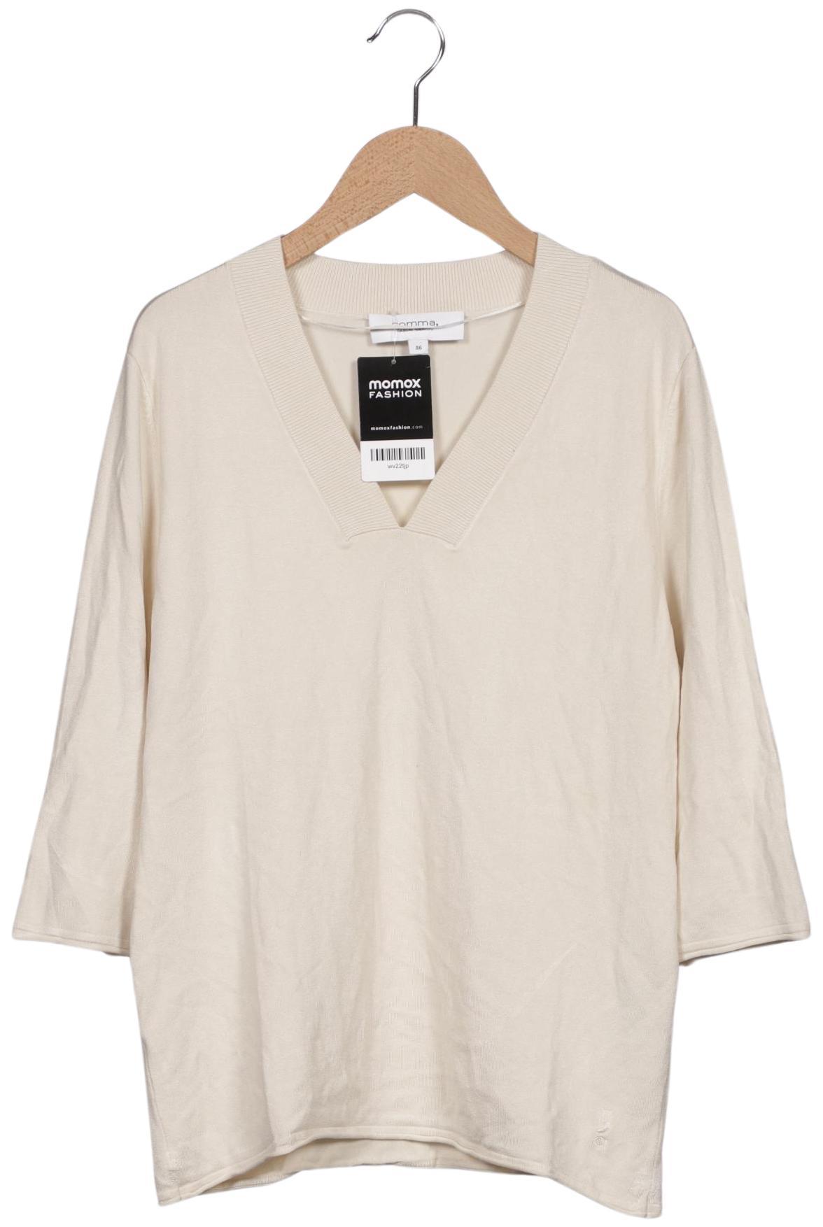 

Comma Damen Pullover, beige, Gr. 36