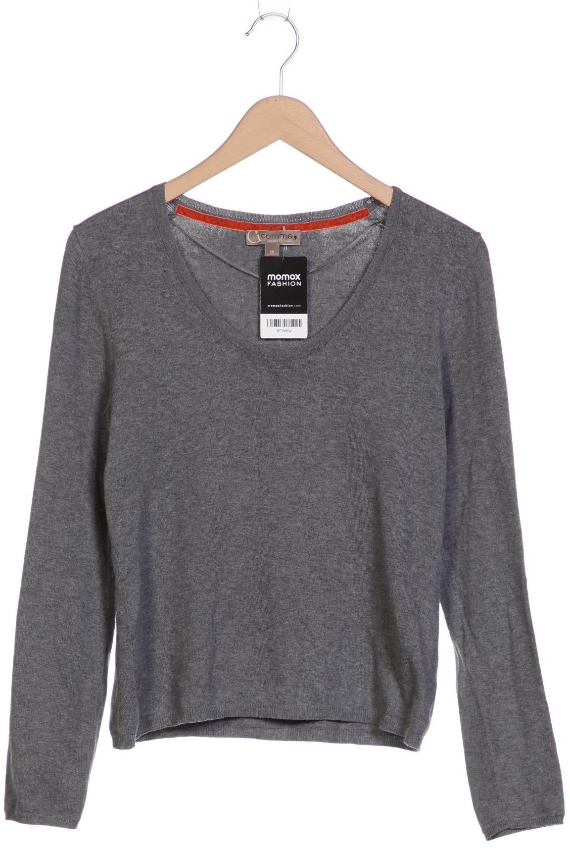 

Comma Damen Pullover, grau, Gr. 36