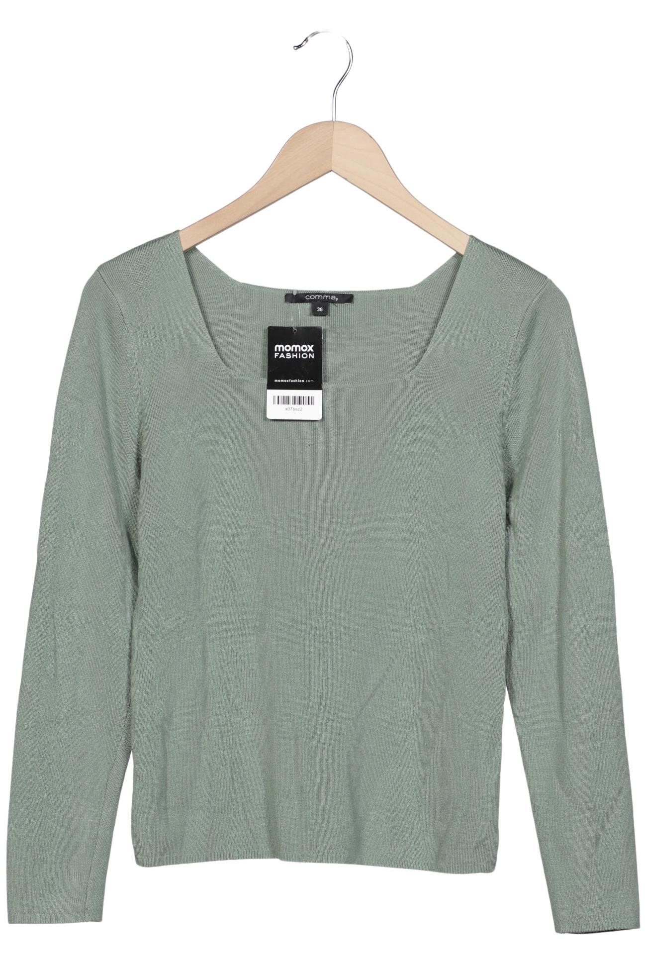 

Comma Damen Pullover, grün, Gr. 36