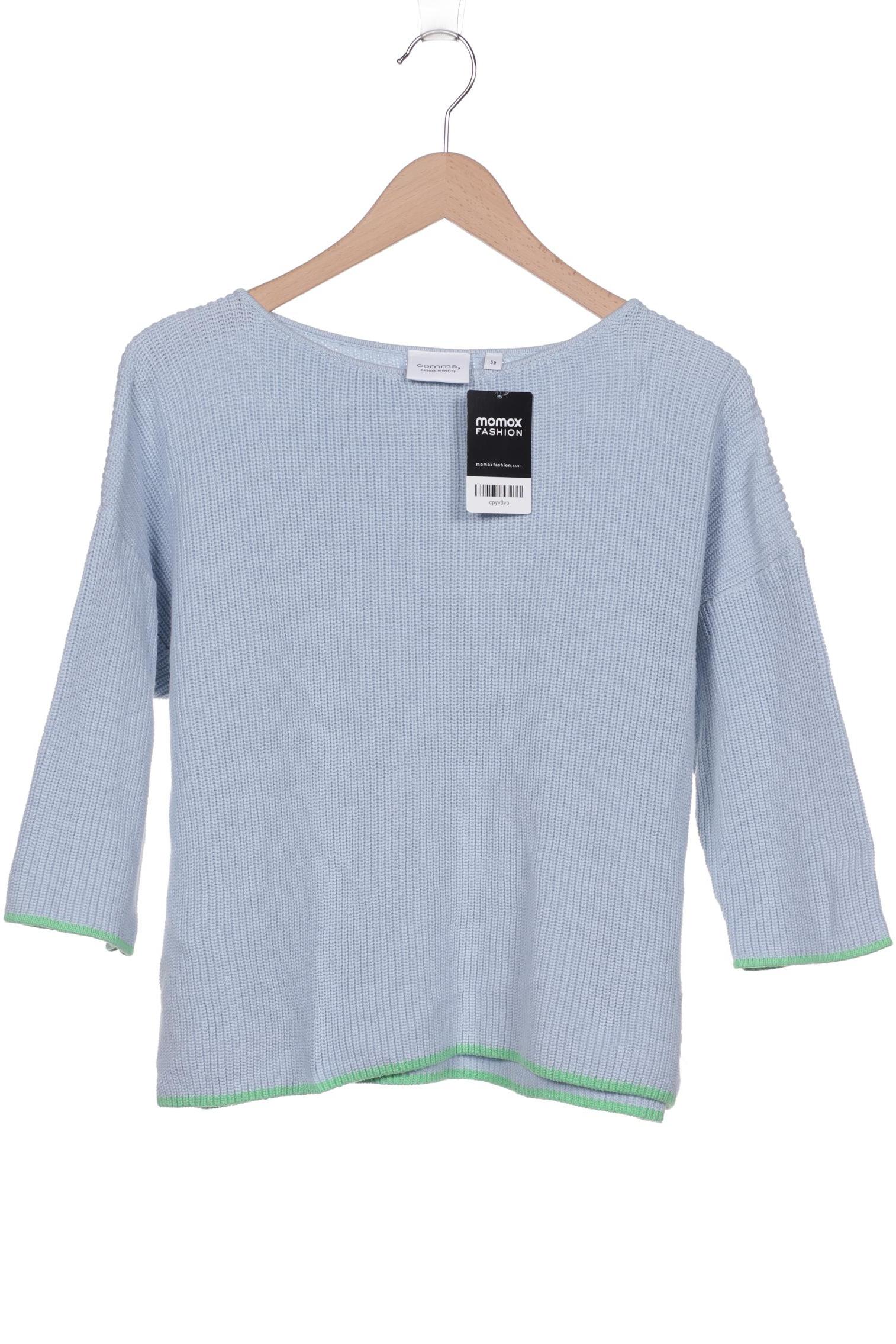 

Comma Damen Pullover, hellblau, Gr. 38
