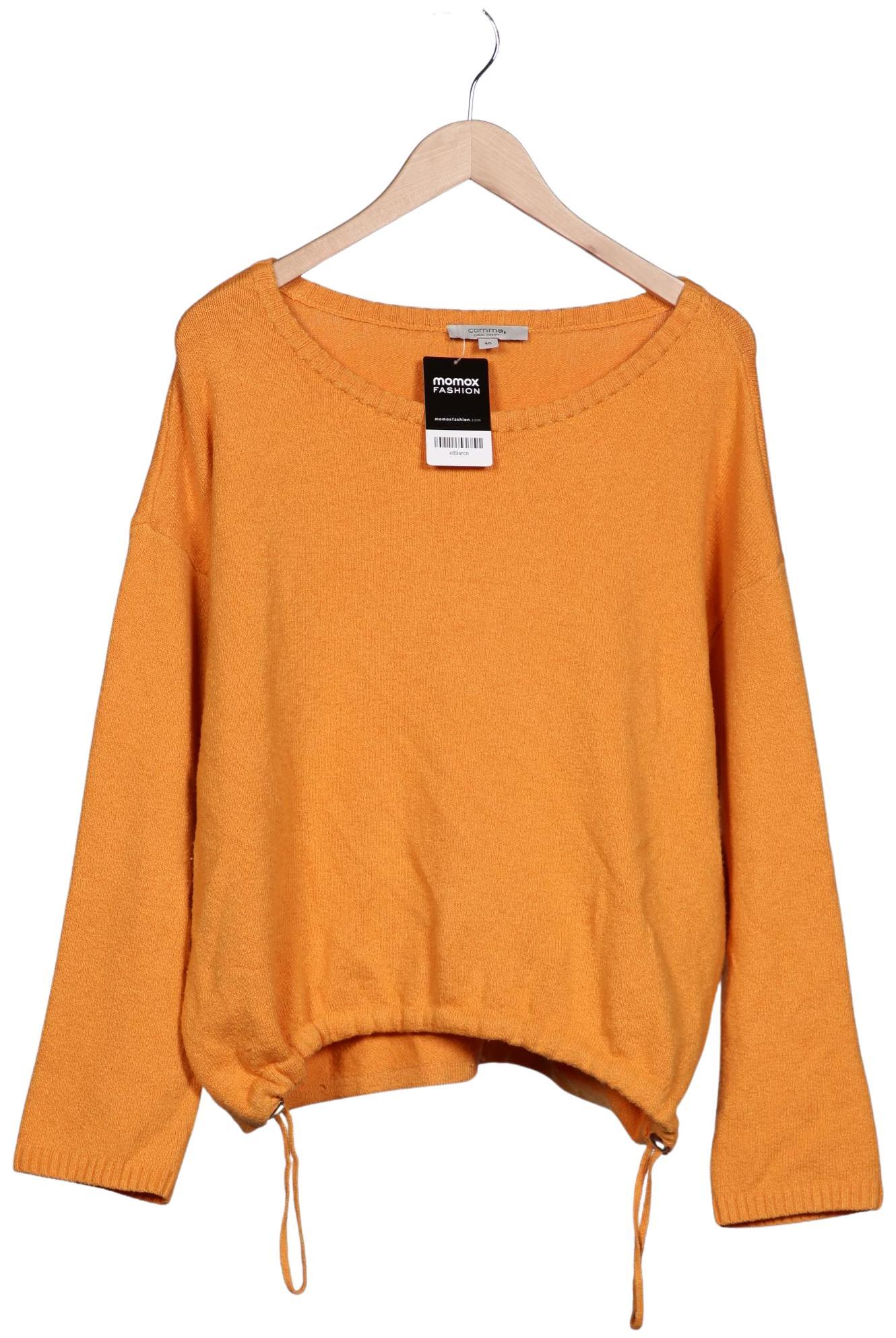

Comma Damen Pullover, orange, Gr. 40