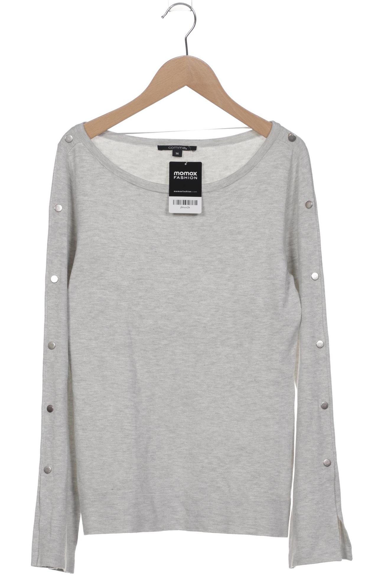 

Comma Damen Pullover, grau, Gr. 36