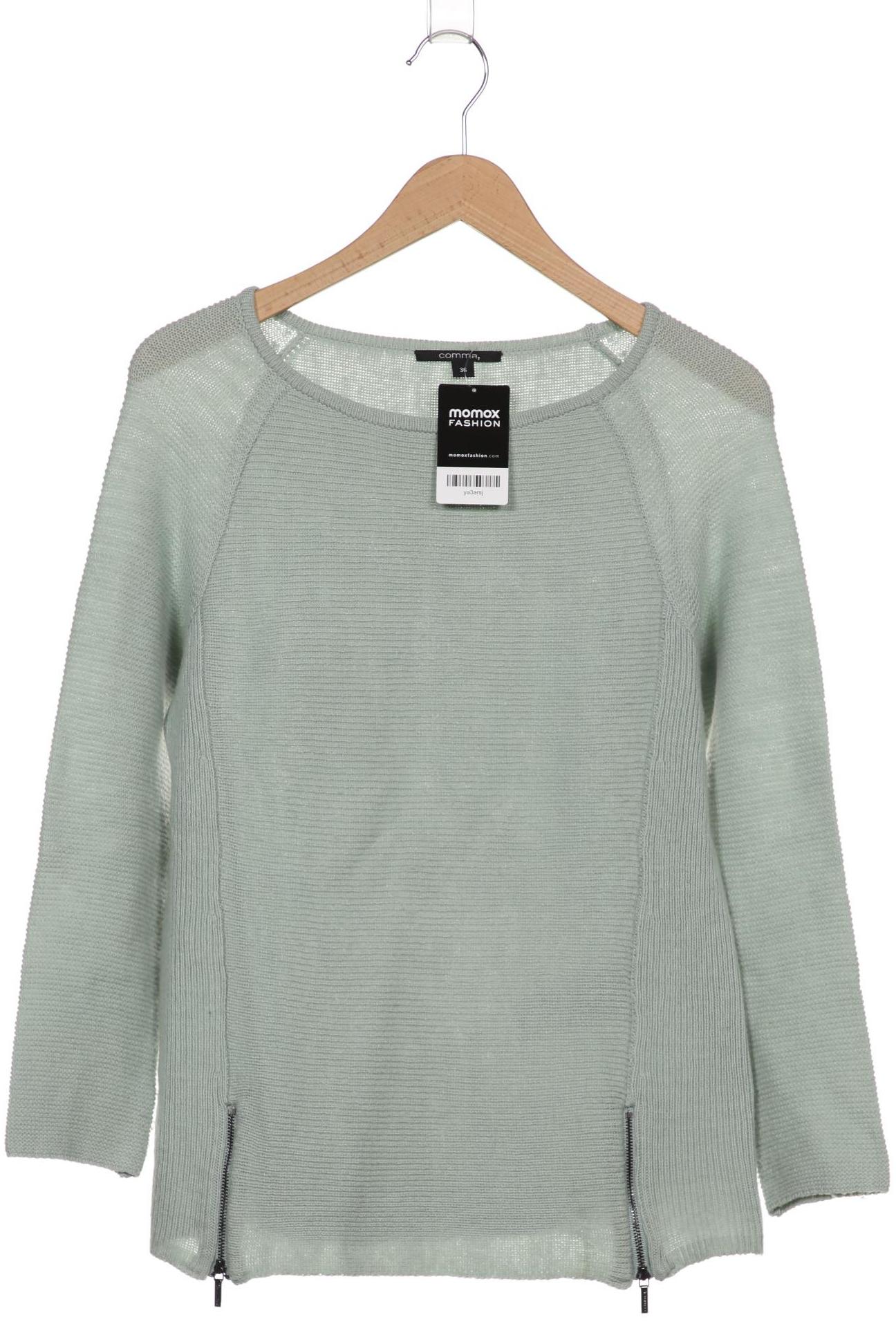 

Comma Damen Pullover, hellgrün, Gr. 36