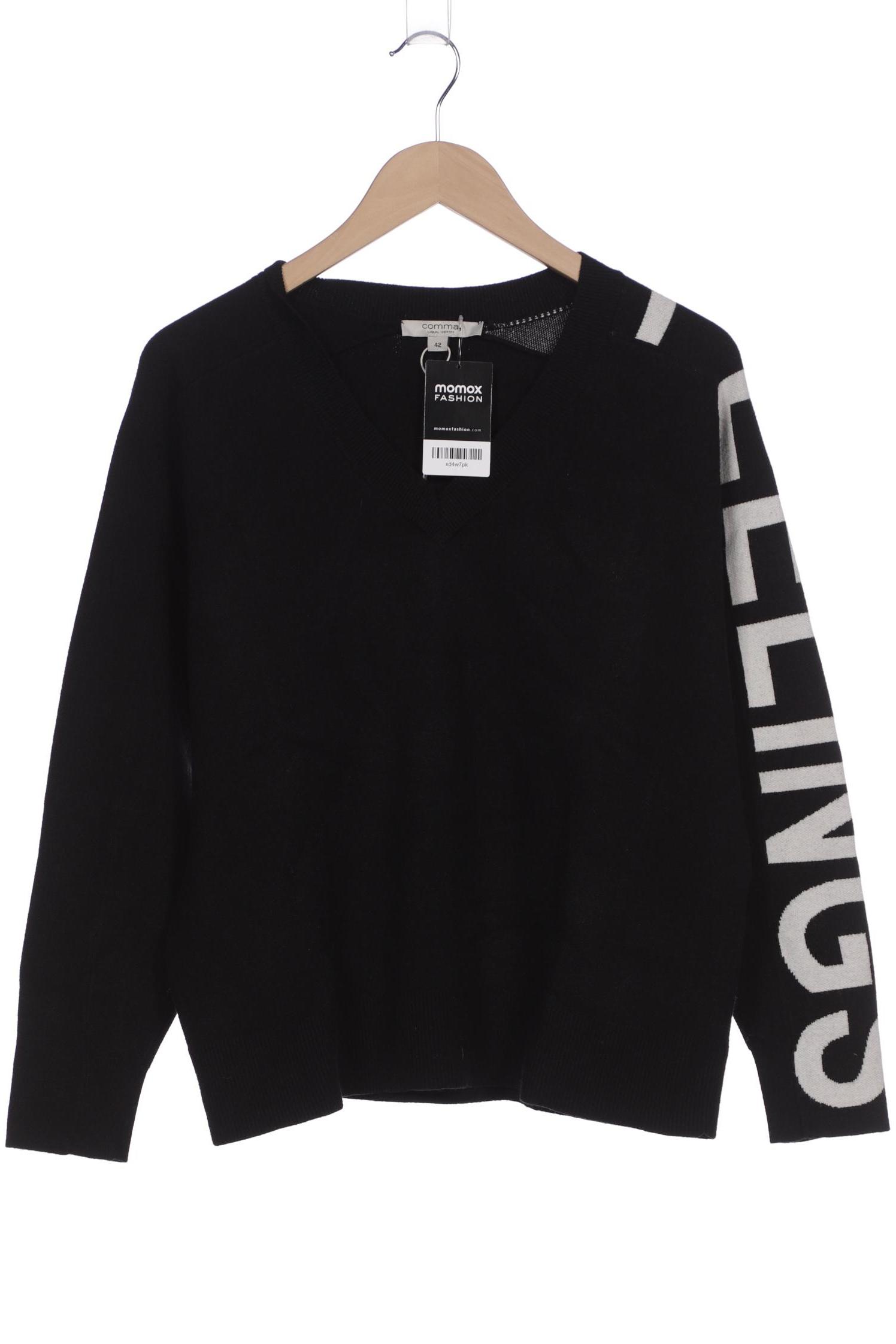 

Comma Damen Pullover, schwarz, Gr. 42