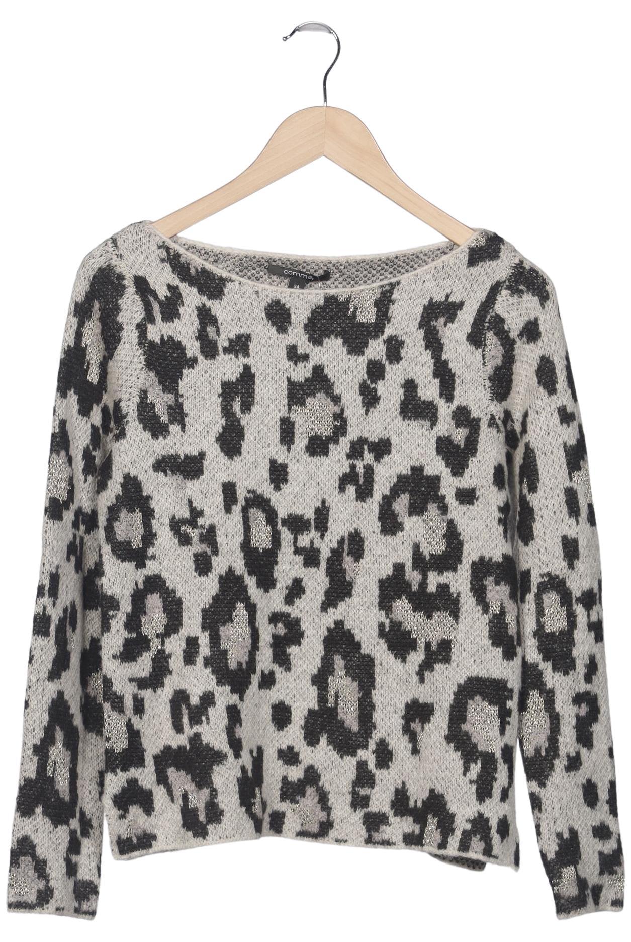 

Comma Damen Pullover, grau, Gr. 34