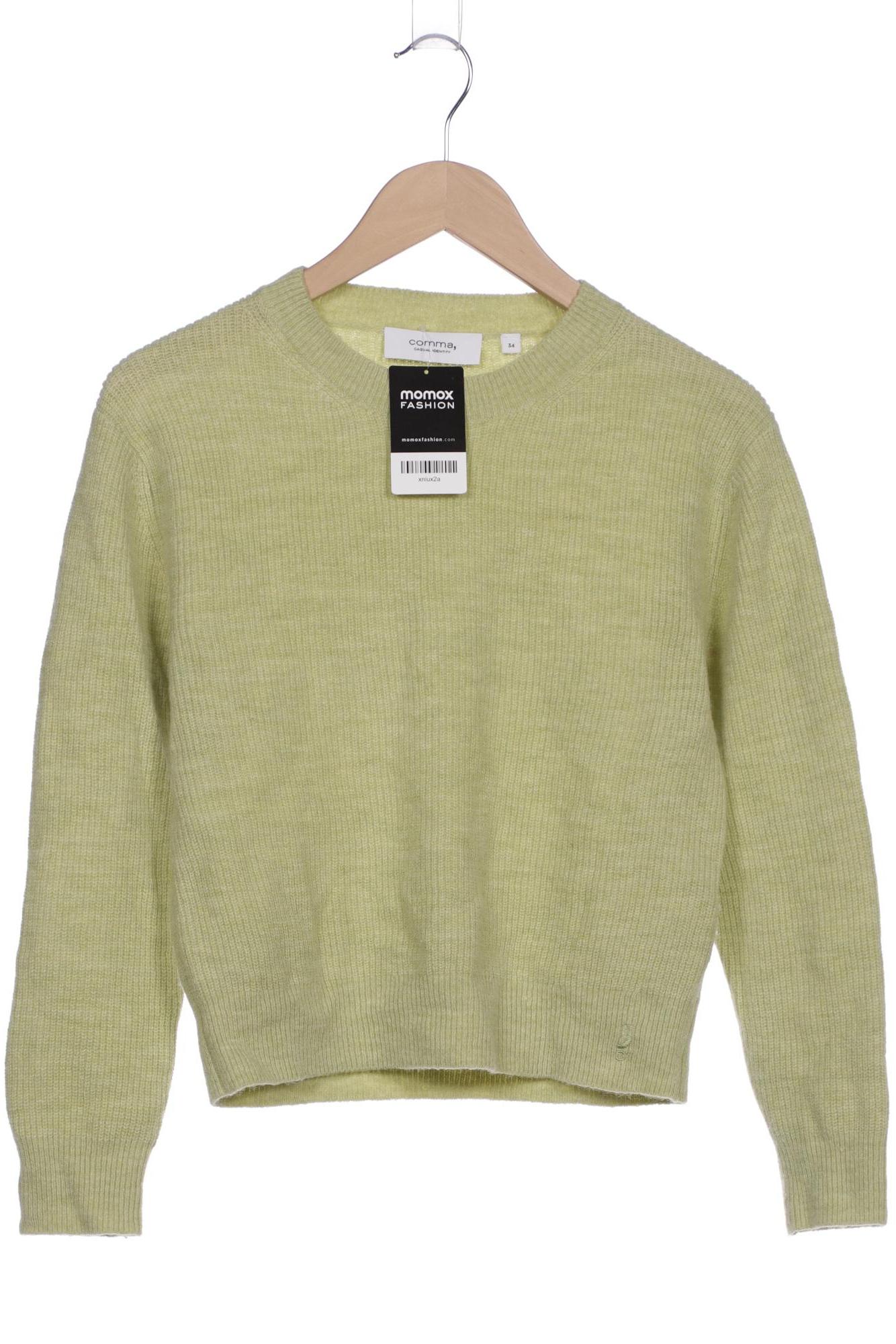 

Comma Damen Pullover, grün, Gr. 34