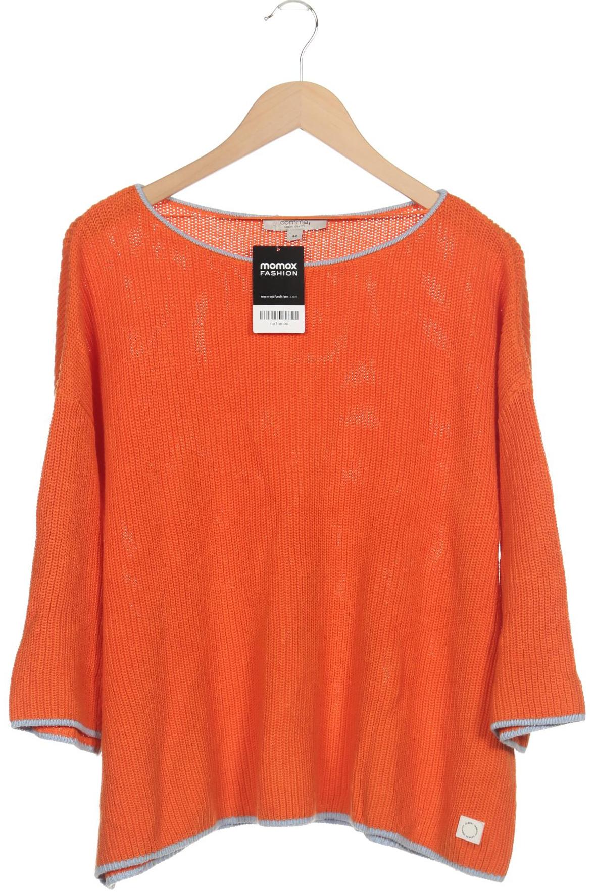 

Comma Damen Pullover, orange, Gr. 40