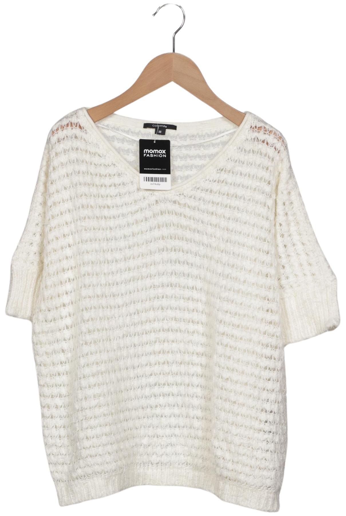

Comma Damen Pullover, cremeweiß, Gr. 38