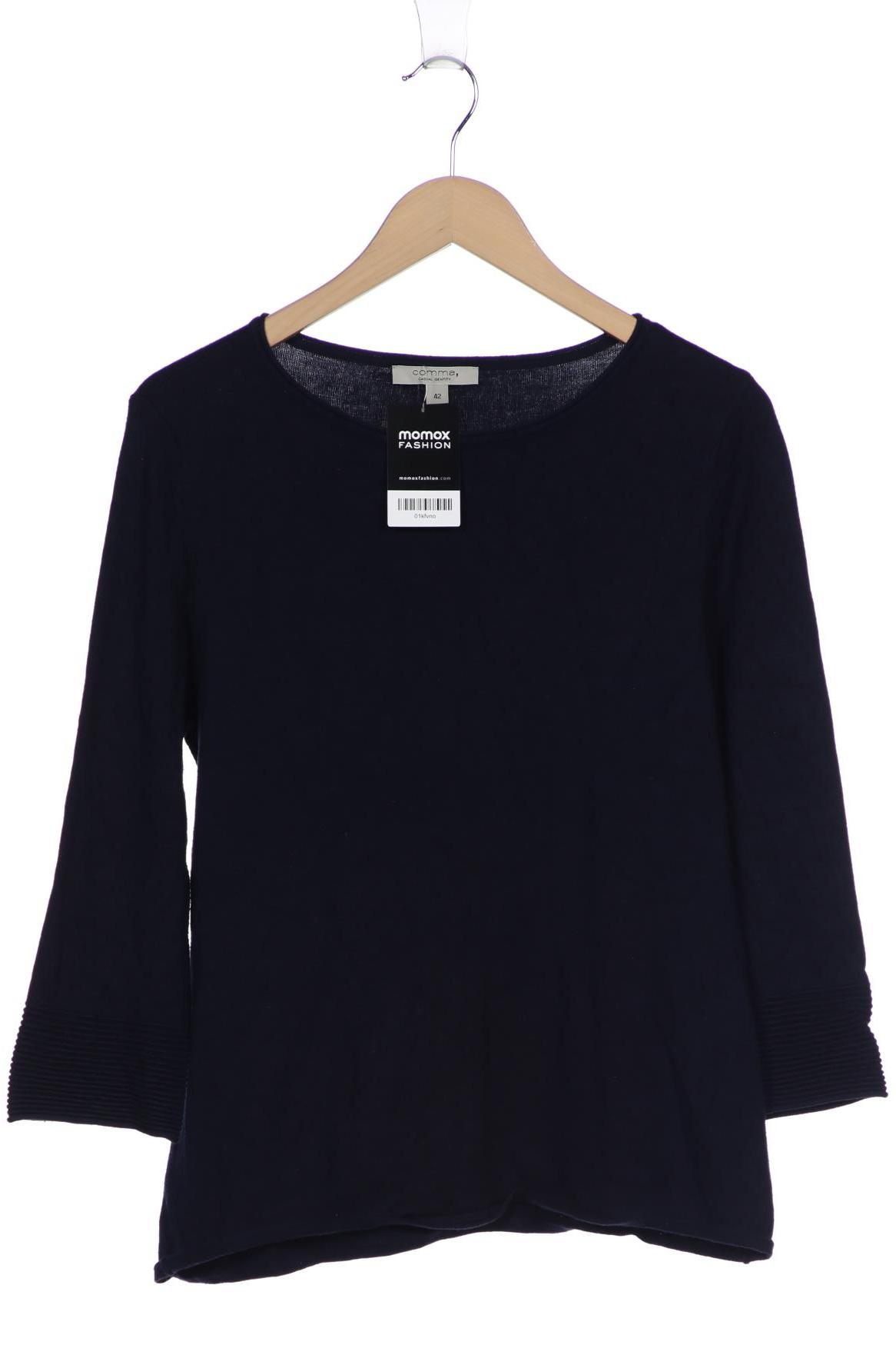 

Comma Damen Pullover, marineblau, Gr. 42