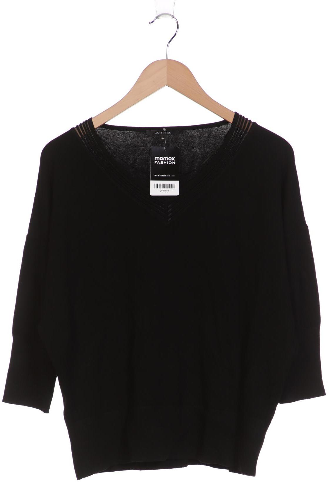 

Comma Damen Pullover, schwarz, Gr. 44