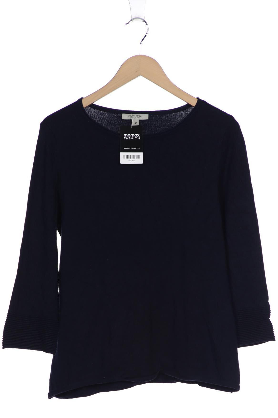 

Comma Damen Pullover, marineblau