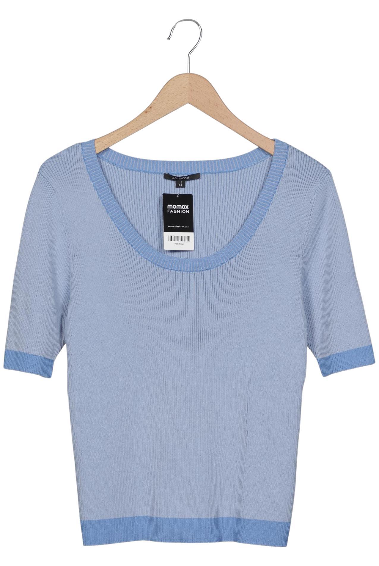 

Comma Damen Pullover, hellblau, Gr. 44
