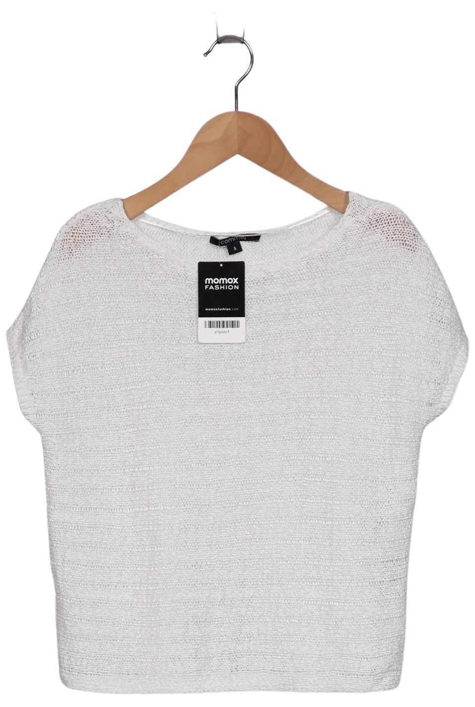

Comma Damen Pullover, weiß, Gr. 36