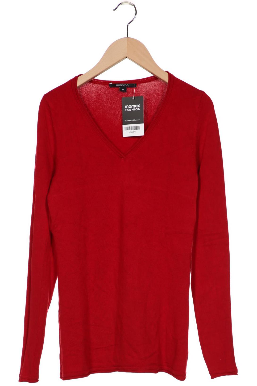 

Comma Damen Pullover, rot