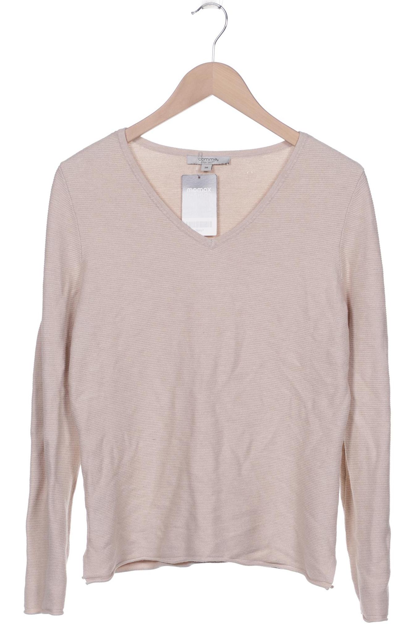 

Comma Damen Pullover, beige, Gr. 36
