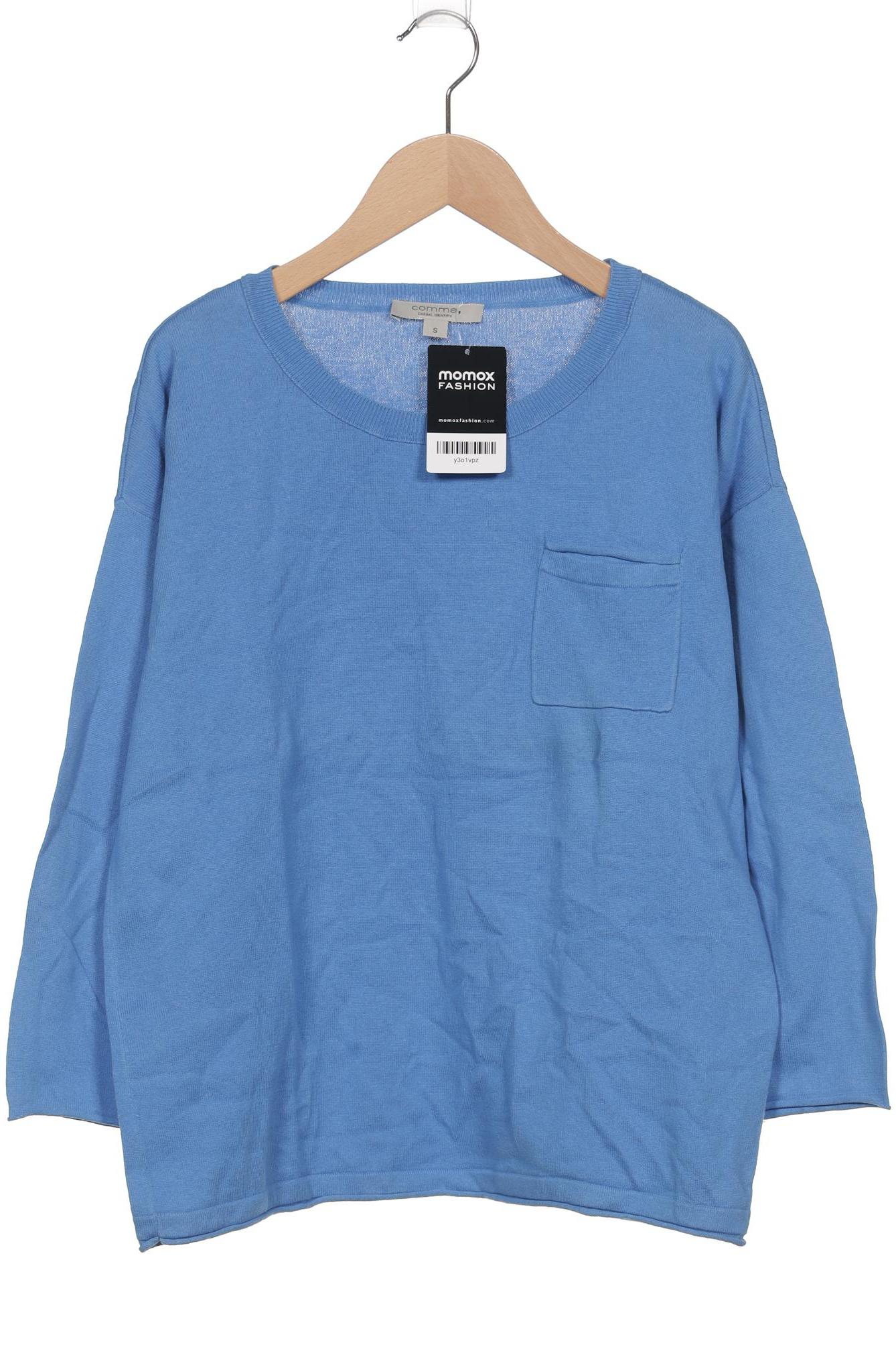 

Comma Damen Pullover, blau, Gr. 36