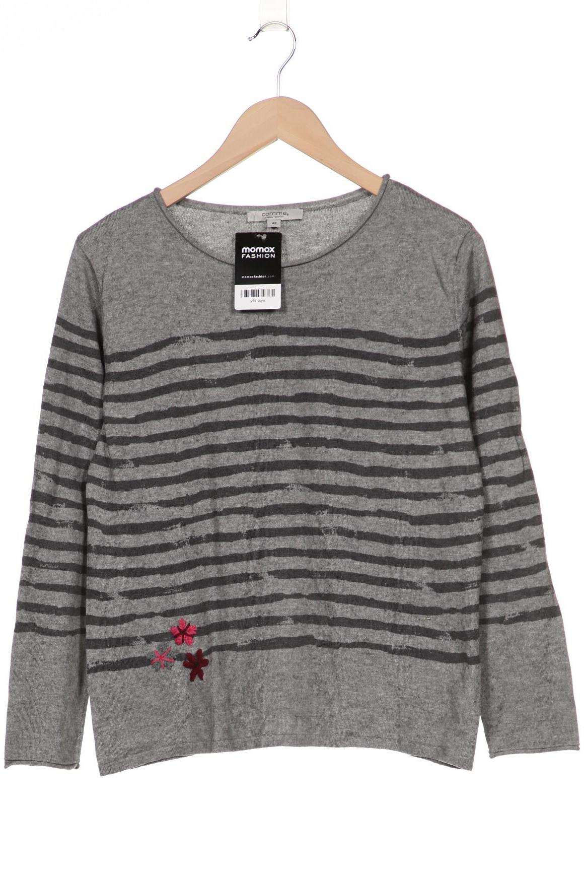 

Comma Damen Pullover, grau