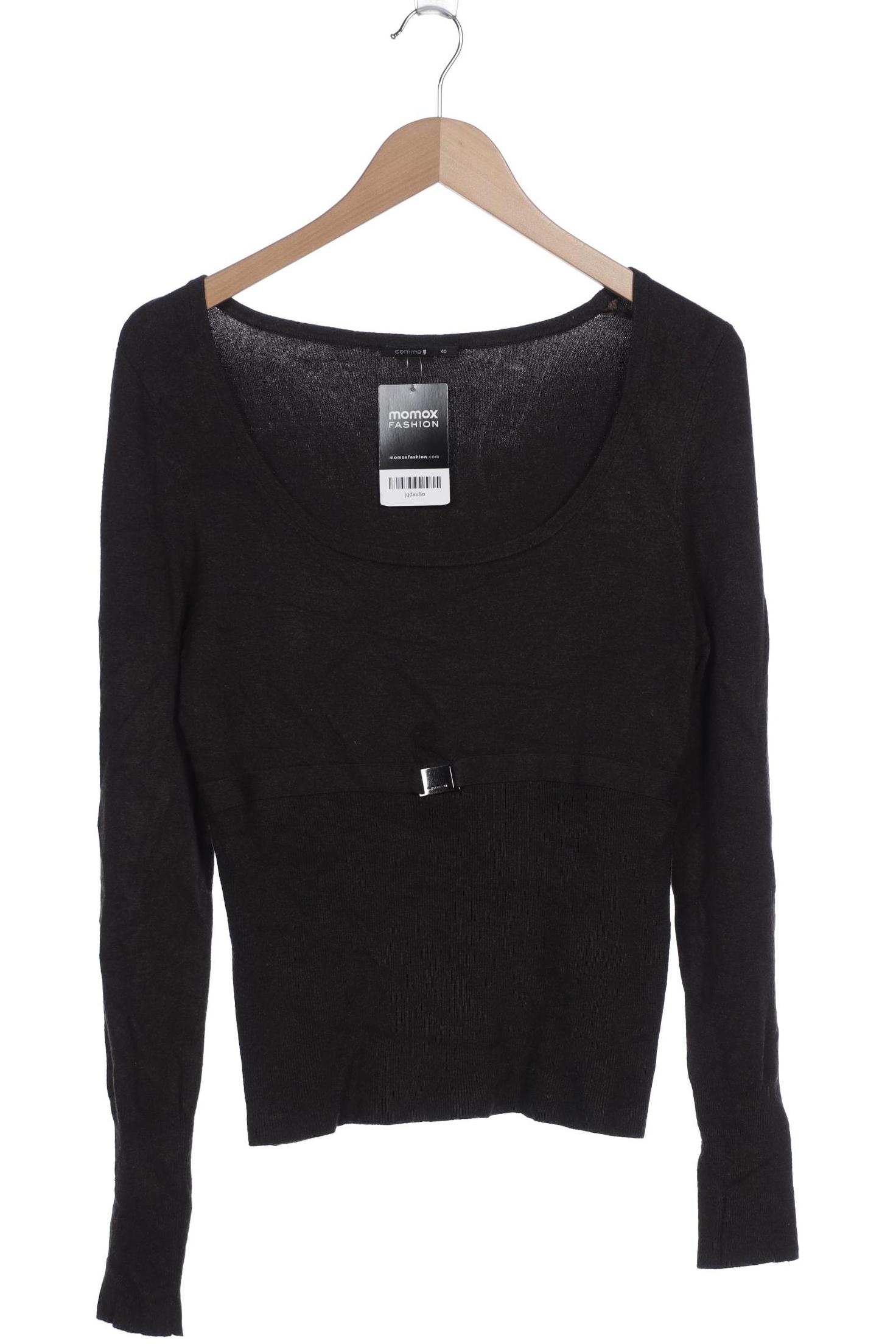 

Comma Damen Pullover, schwarz, Gr. 40