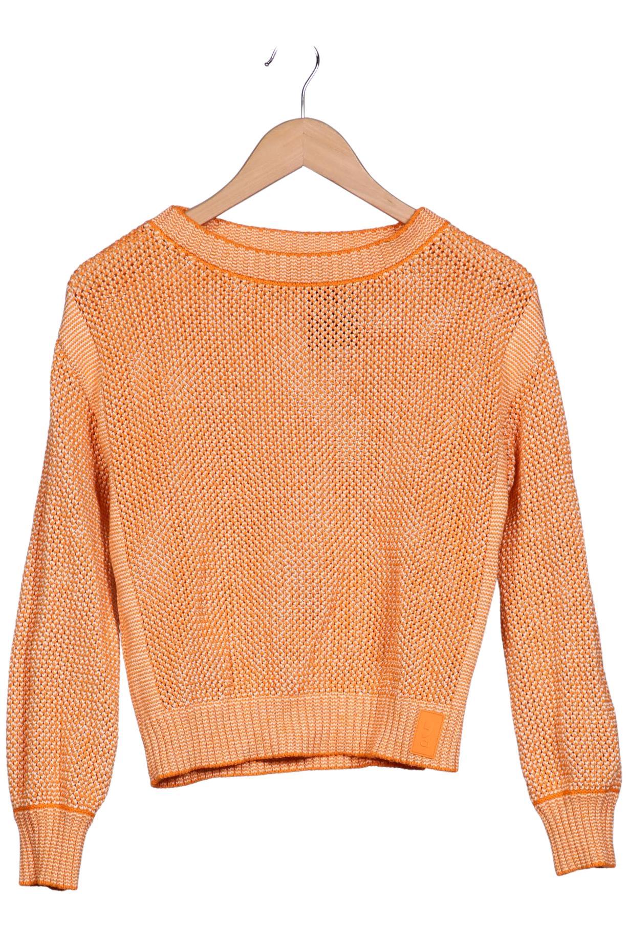 

Comma Damen Pullover, orange, Gr. 36