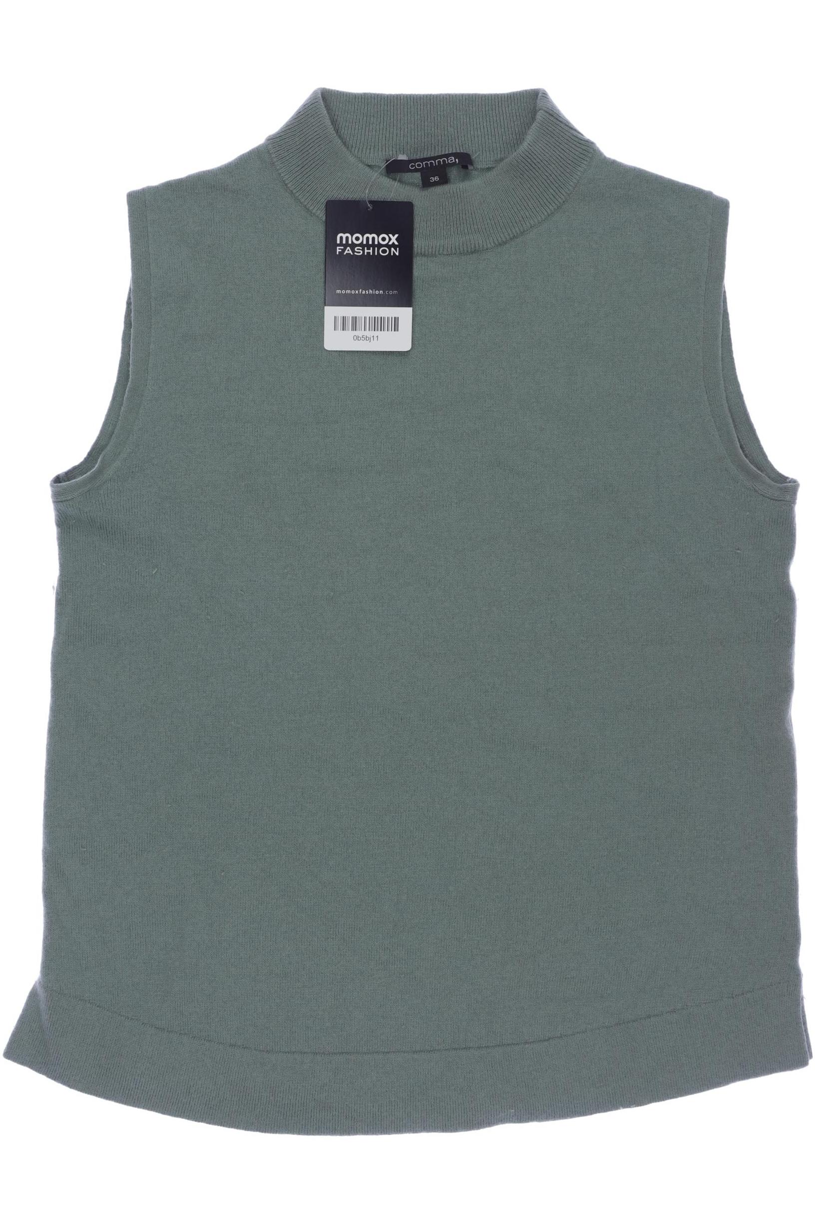 

Comma Damen Pullover, grün, Gr. 36