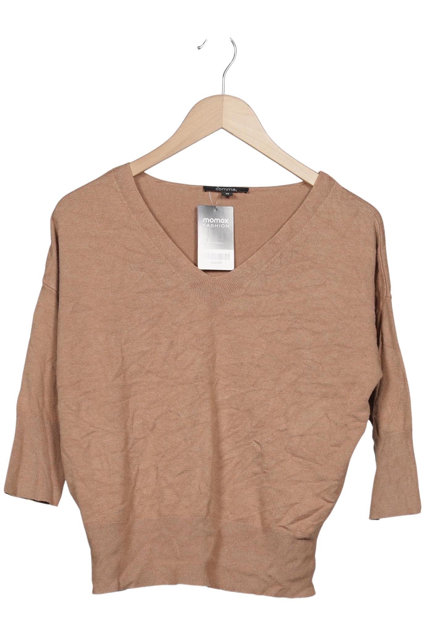 

Comma Damen Pullover, braun, Gr. 38