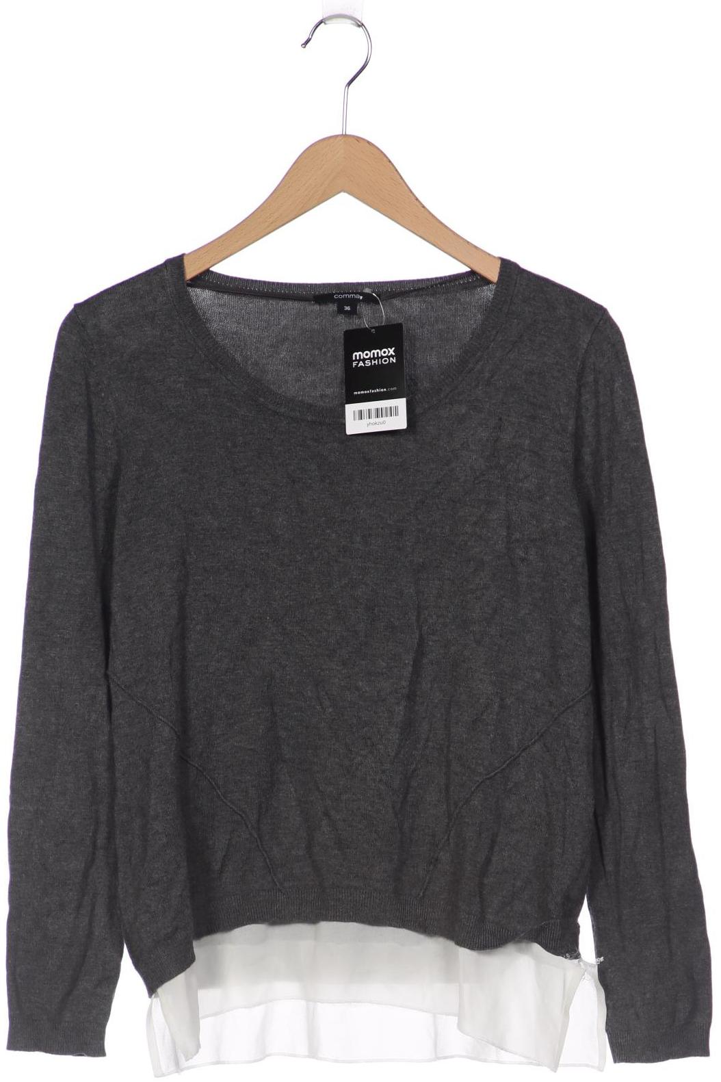 

Comma Damen Pullover, grau