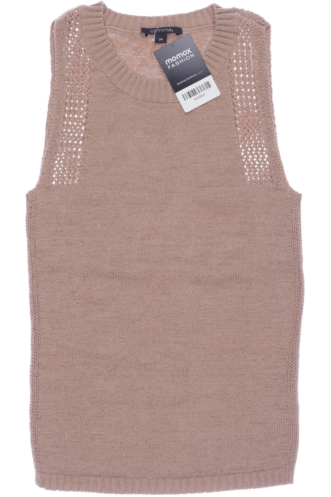 

Comma Damen Pullover, beige, Gr. 34