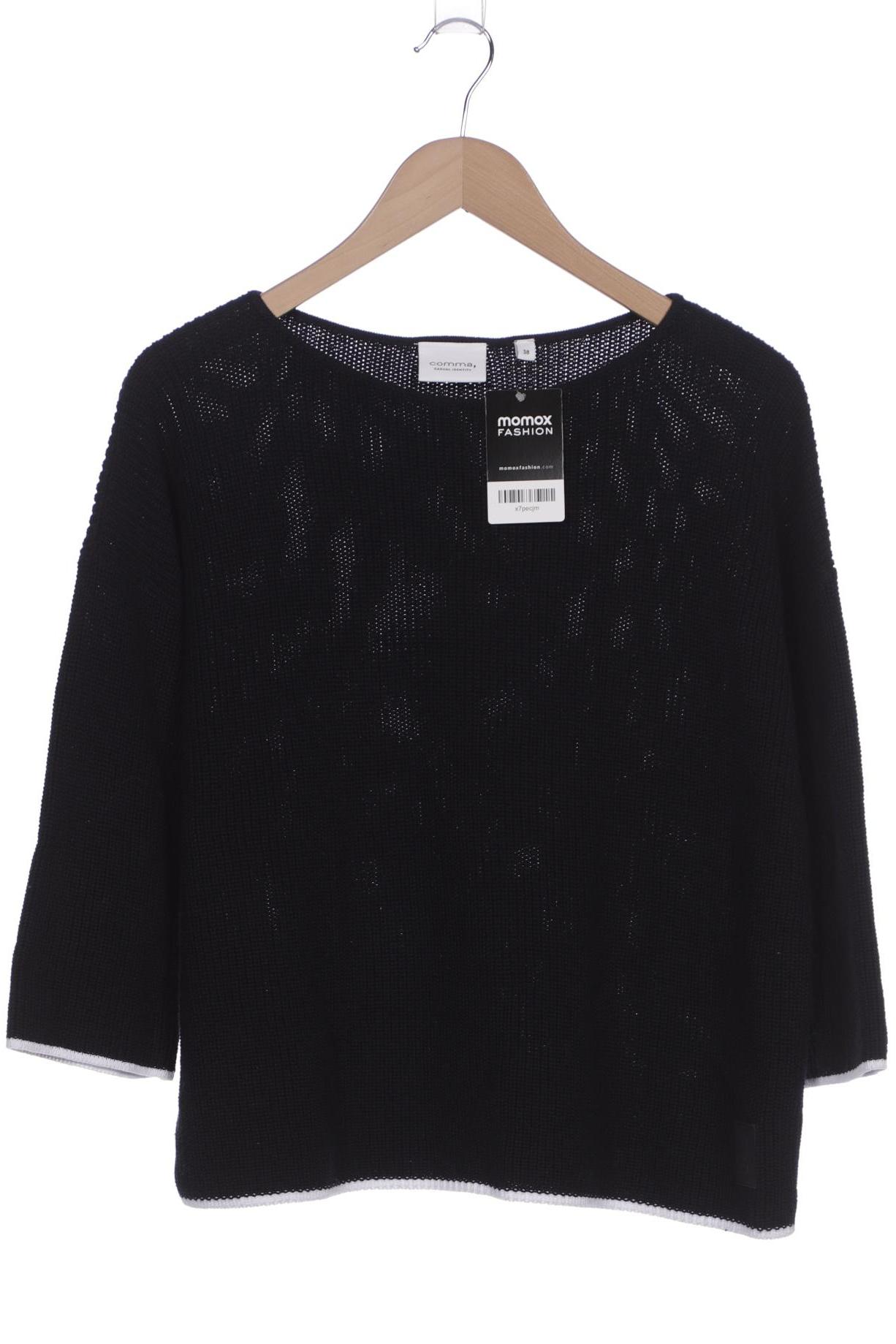 

Comma Damen Pullover, marineblau, Gr. 38