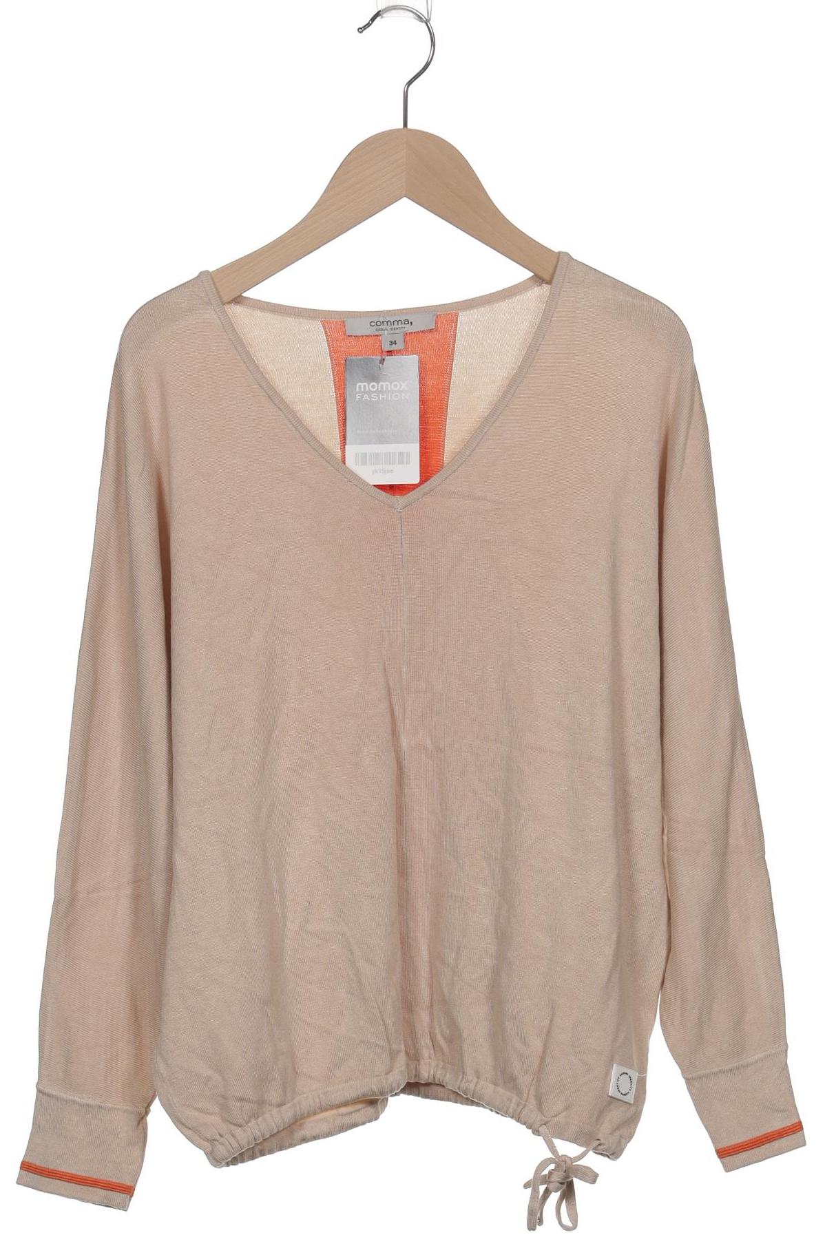 

Comma Damen Pullover, beige, Gr. 34