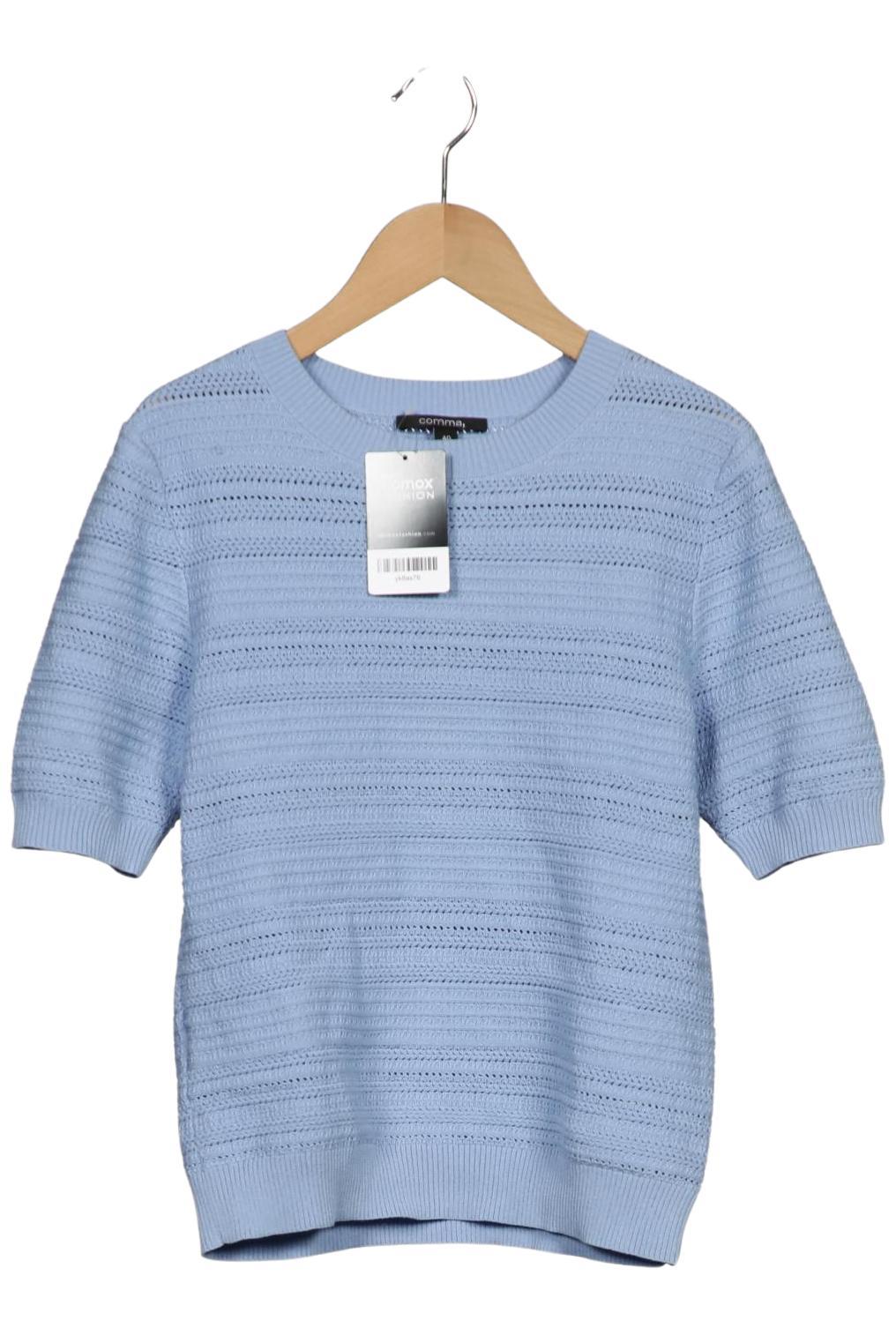 

Comma Damen Pullover, hellblau, Gr. 40
