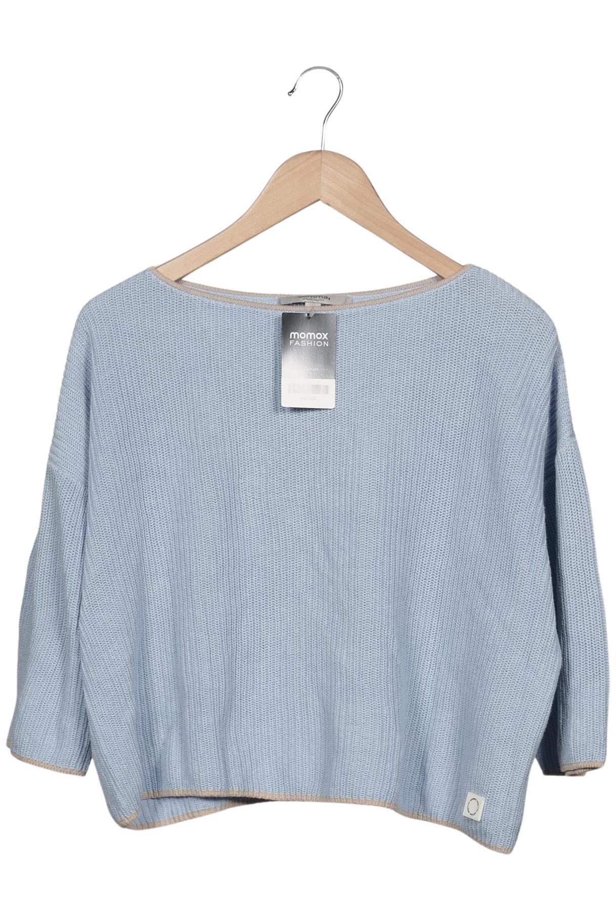 

Comma Damen Pullover, hellblau, Gr. 34