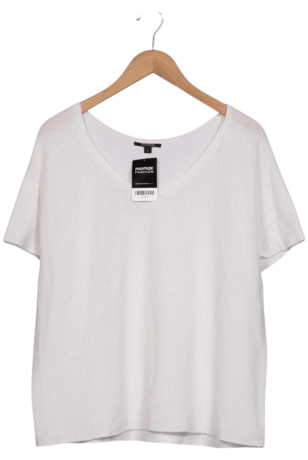 

Comma Damen Pullover, weiß, Gr. 42