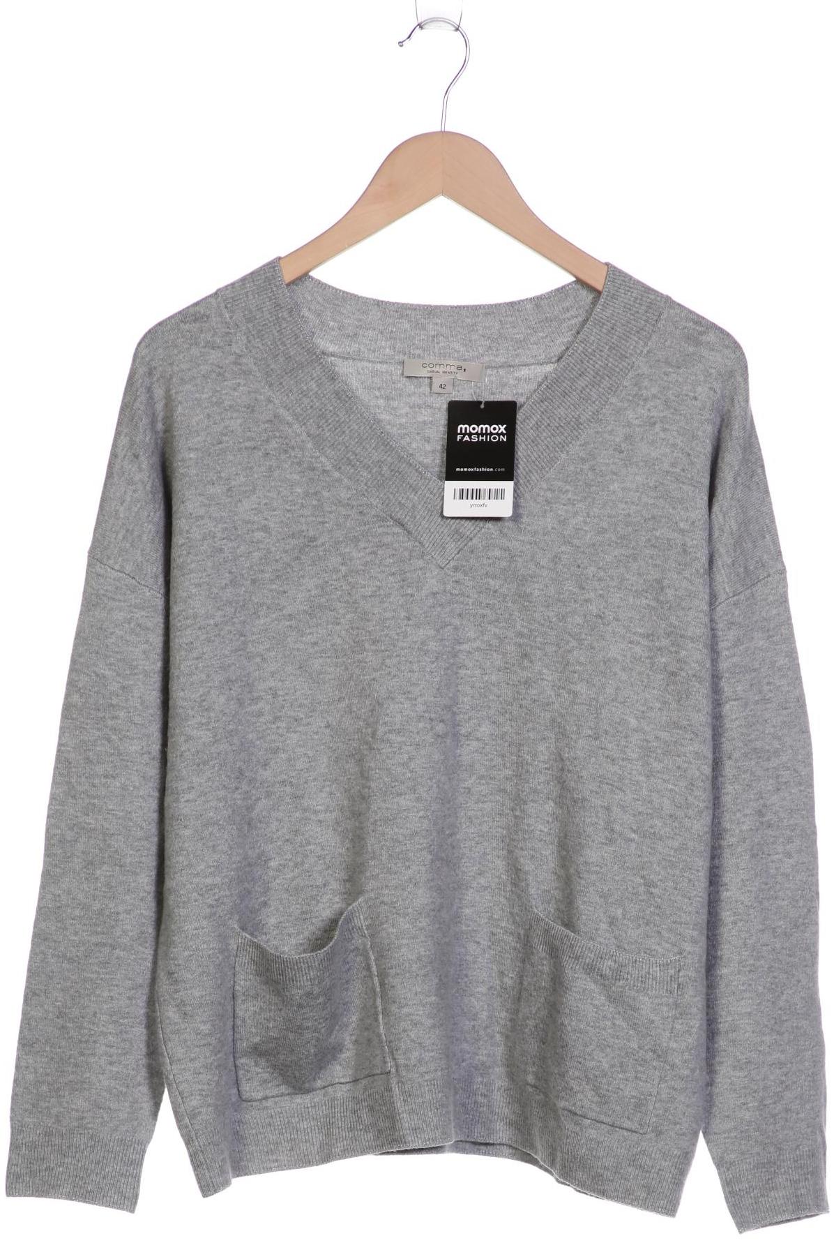 

Comma Damen Pullover, grau