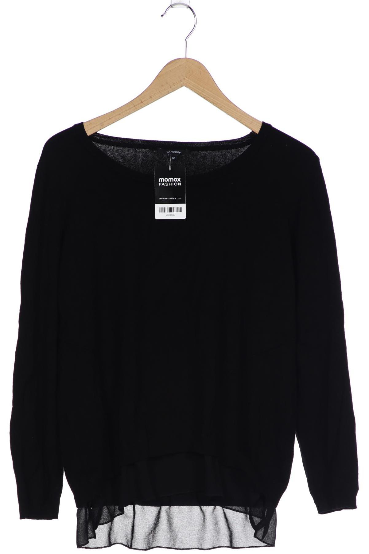 

Comma Damen Pullover, schwarz