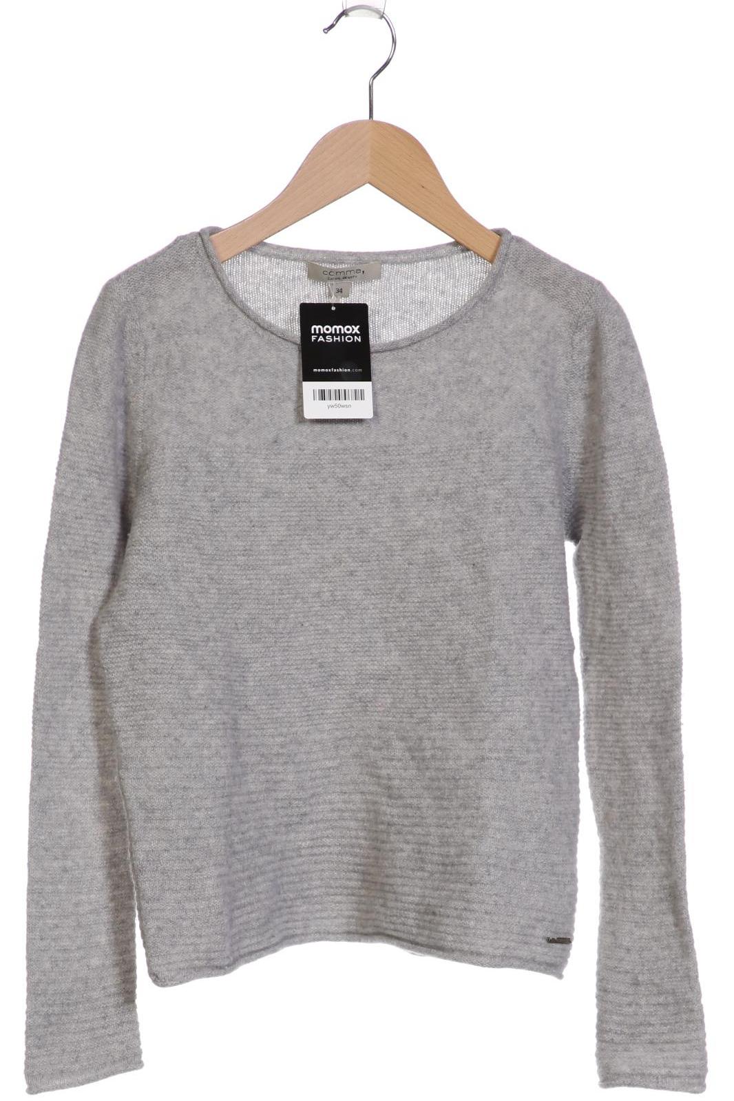 

Comma Damen Pullover, grau, Gr. 34