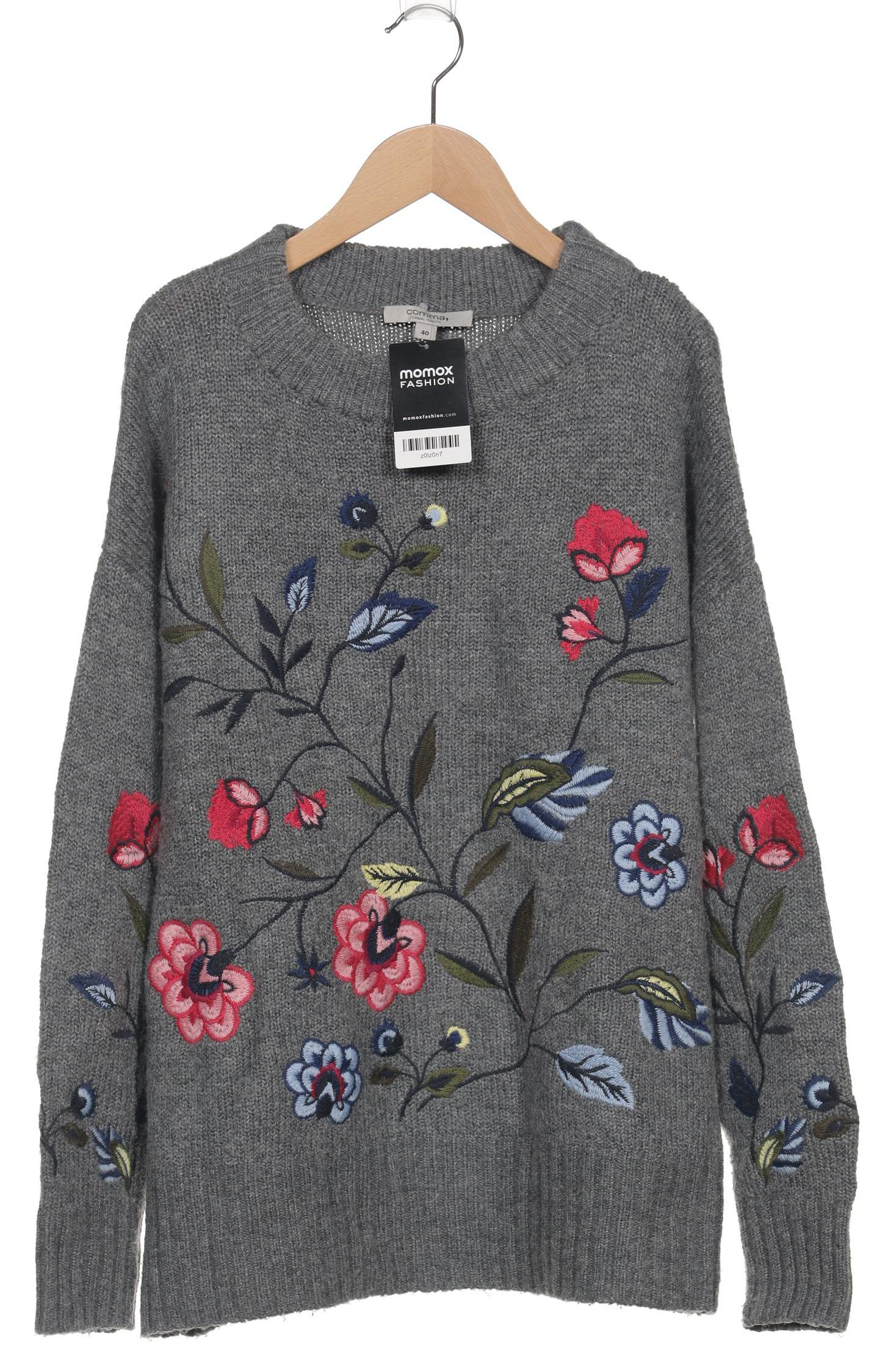 

Comma Damen Pullover, grau, Gr. 40