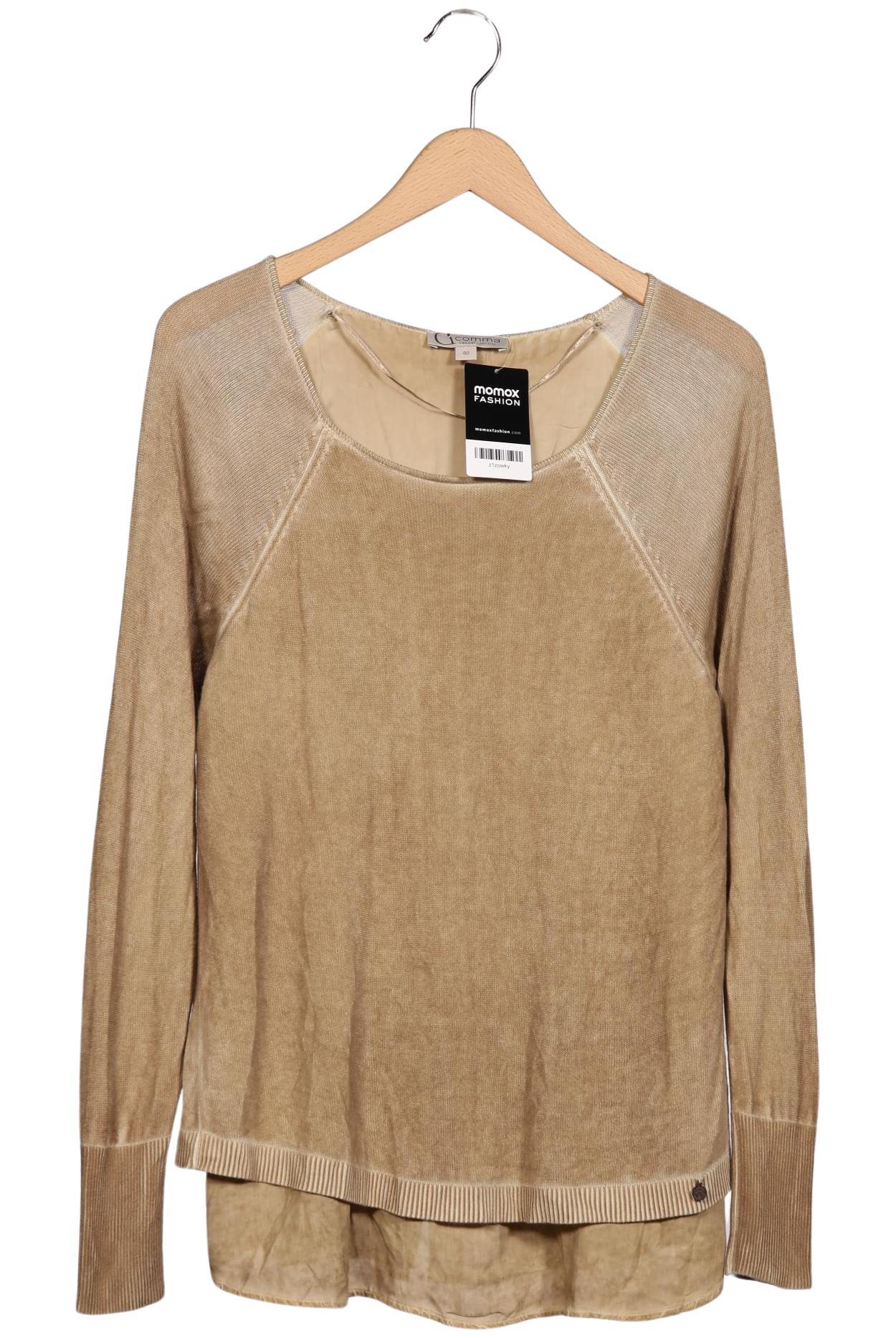 

Comma Damen Pullover, beige, Gr. 40
