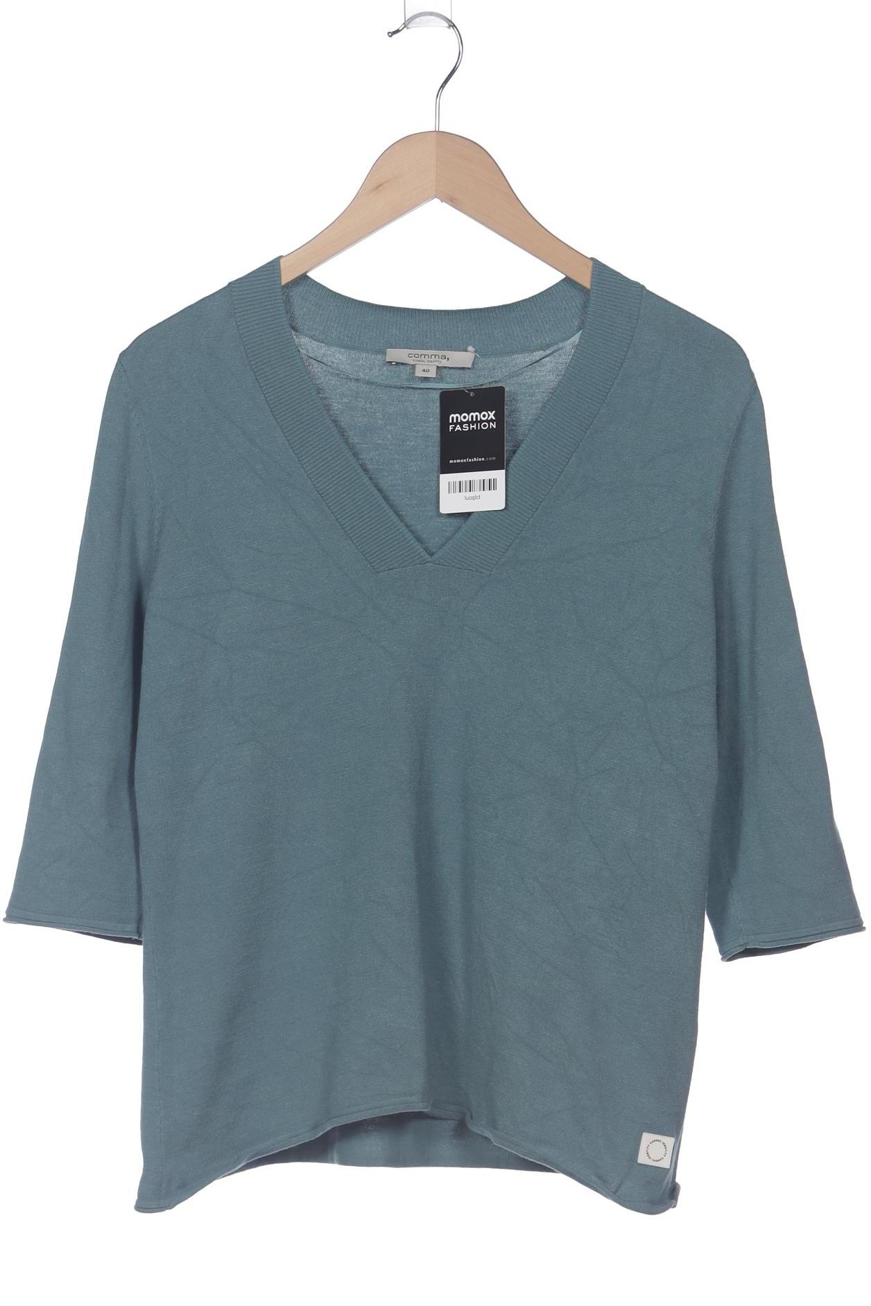 

Comma Damen Pullover, türkis, Gr. 40