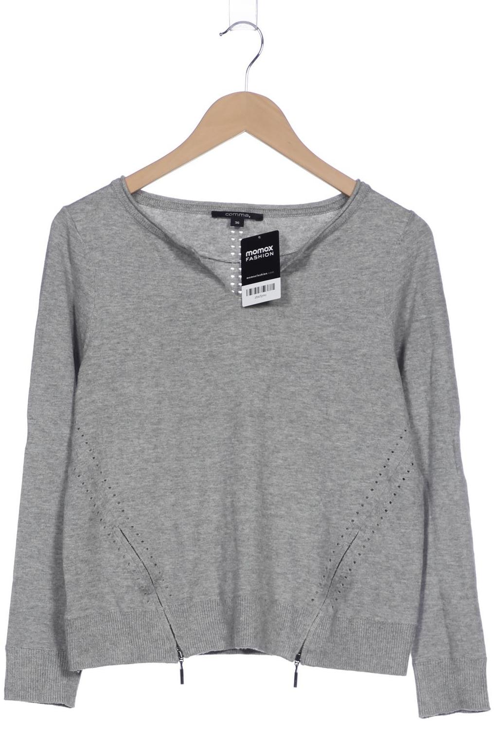 

Comma Damen Pullover, grau, Gr. 36