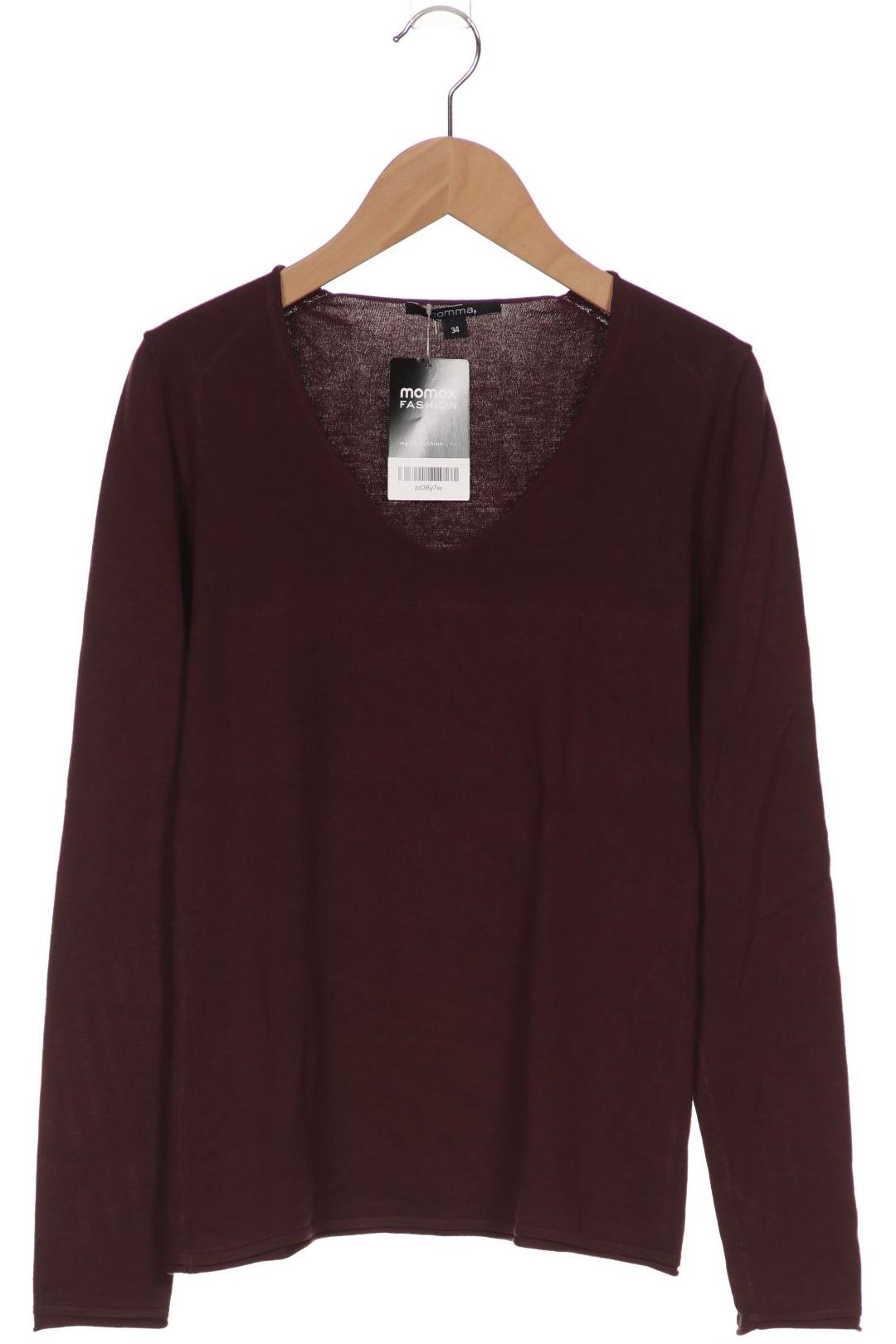 

Comma Damen Pullover, bordeaux, Gr. 34